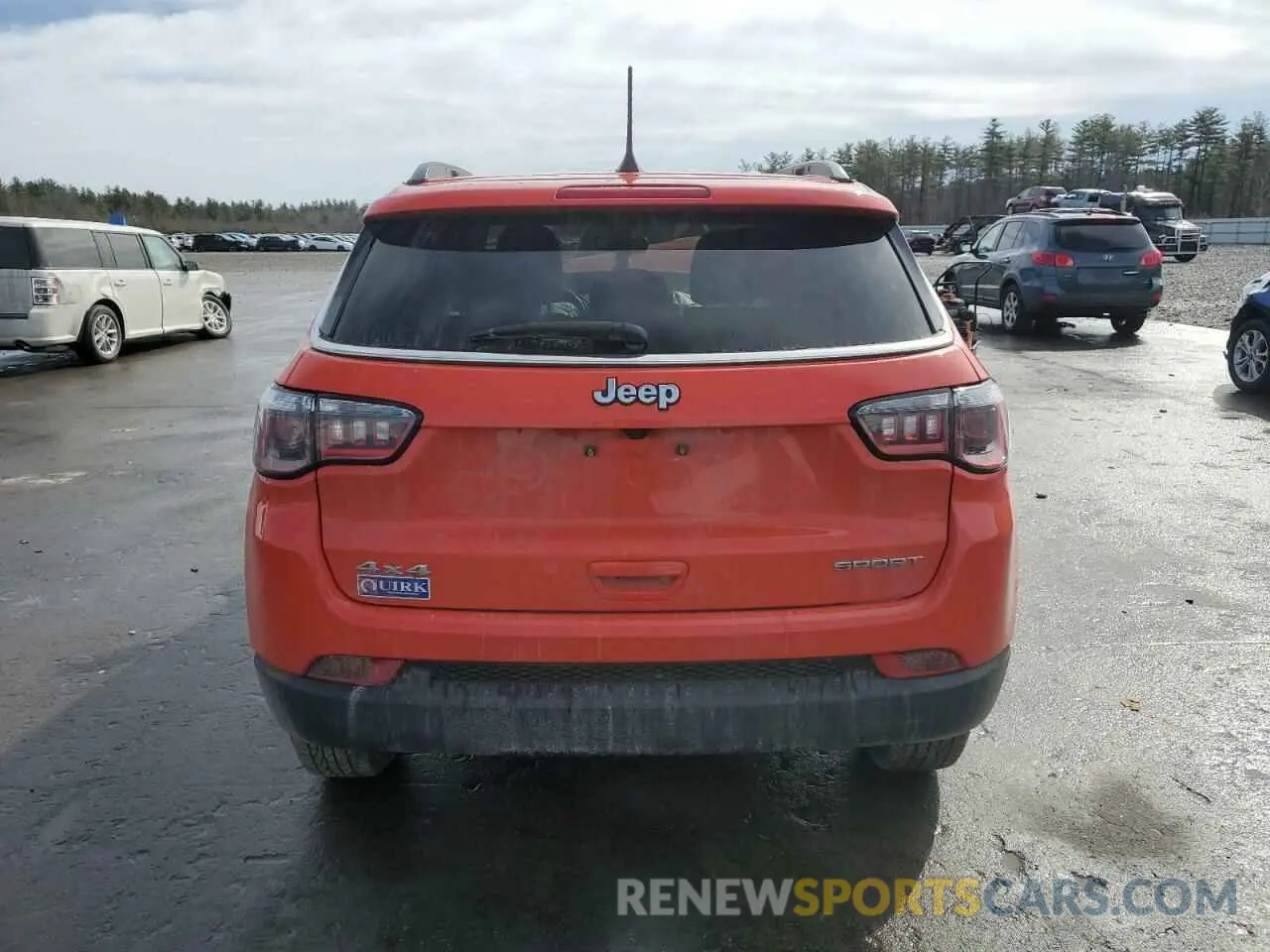 6 Фотография поврежденного автомобиля 3C4NJDAB1MT500431 JEEP COMPASS 2021