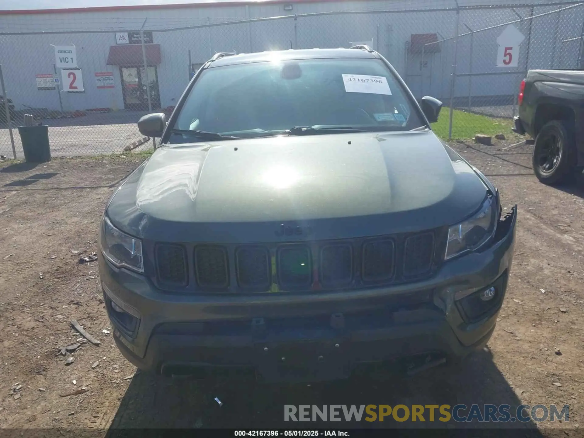 12 Photograph of a damaged car 3C4NJDAB2MT591256 JEEP COMPASS 2021