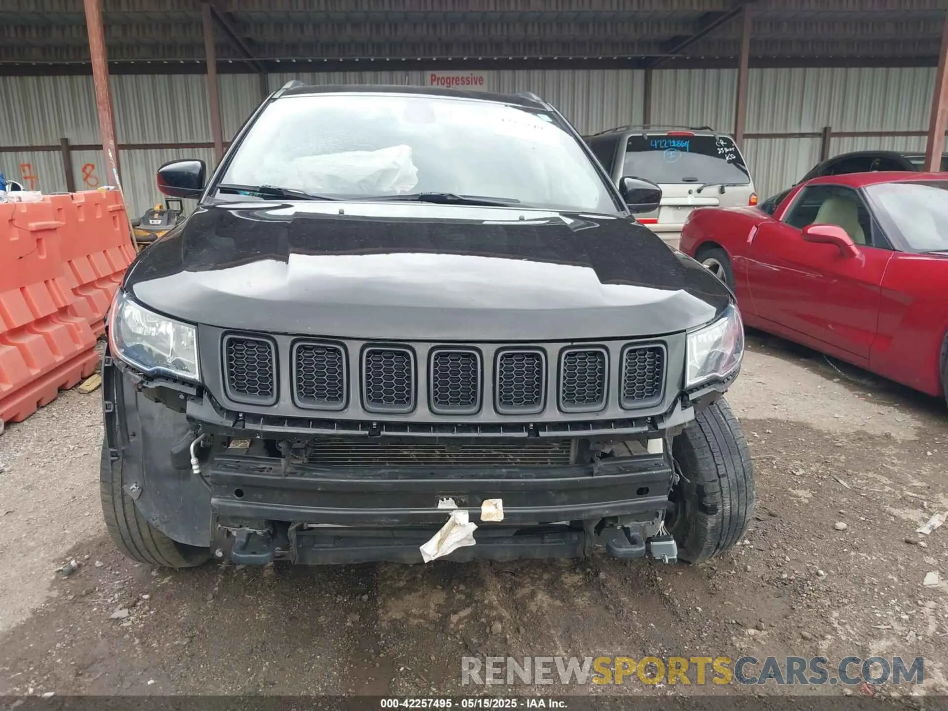 13 Photograph of a damaged car 3C4NJDAB3MT596661 JEEP COMPASS 2021