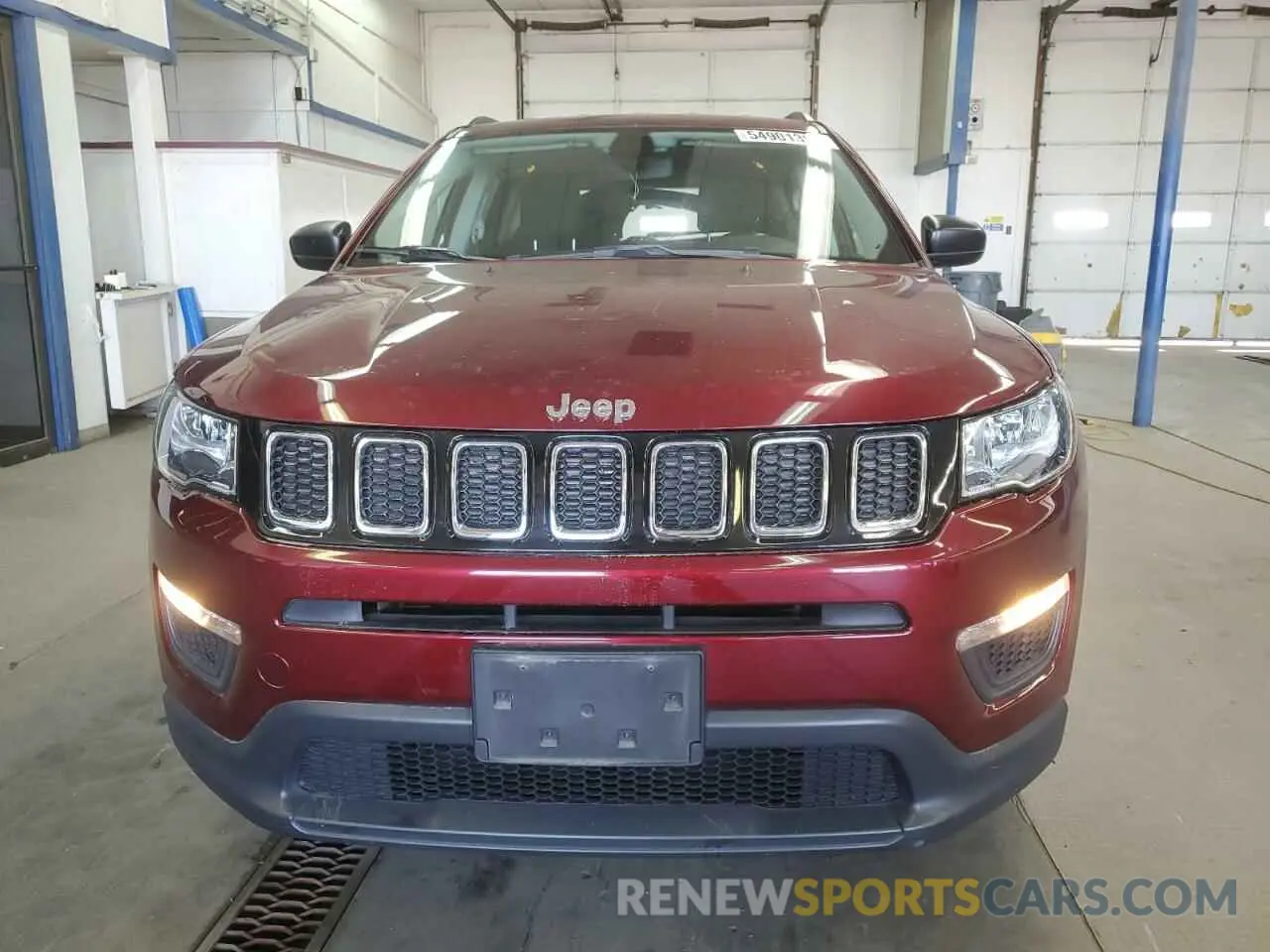 5 Photograph of a damaged car 3C4NJDAB6MT537376 JEEP COMPASS 2021