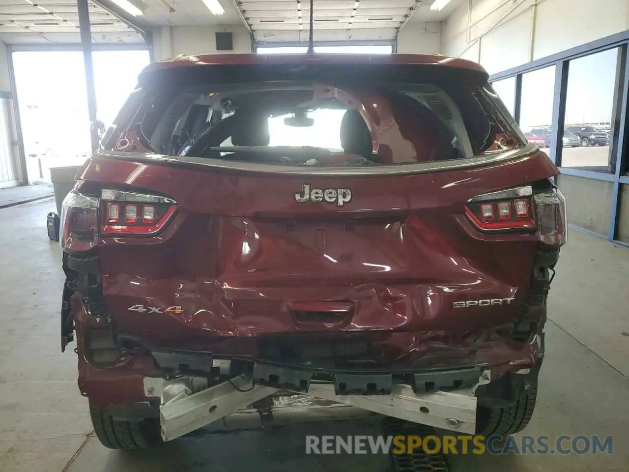 6 Photograph of a damaged car 3C4NJDAB6MT537376 JEEP COMPASS 2021