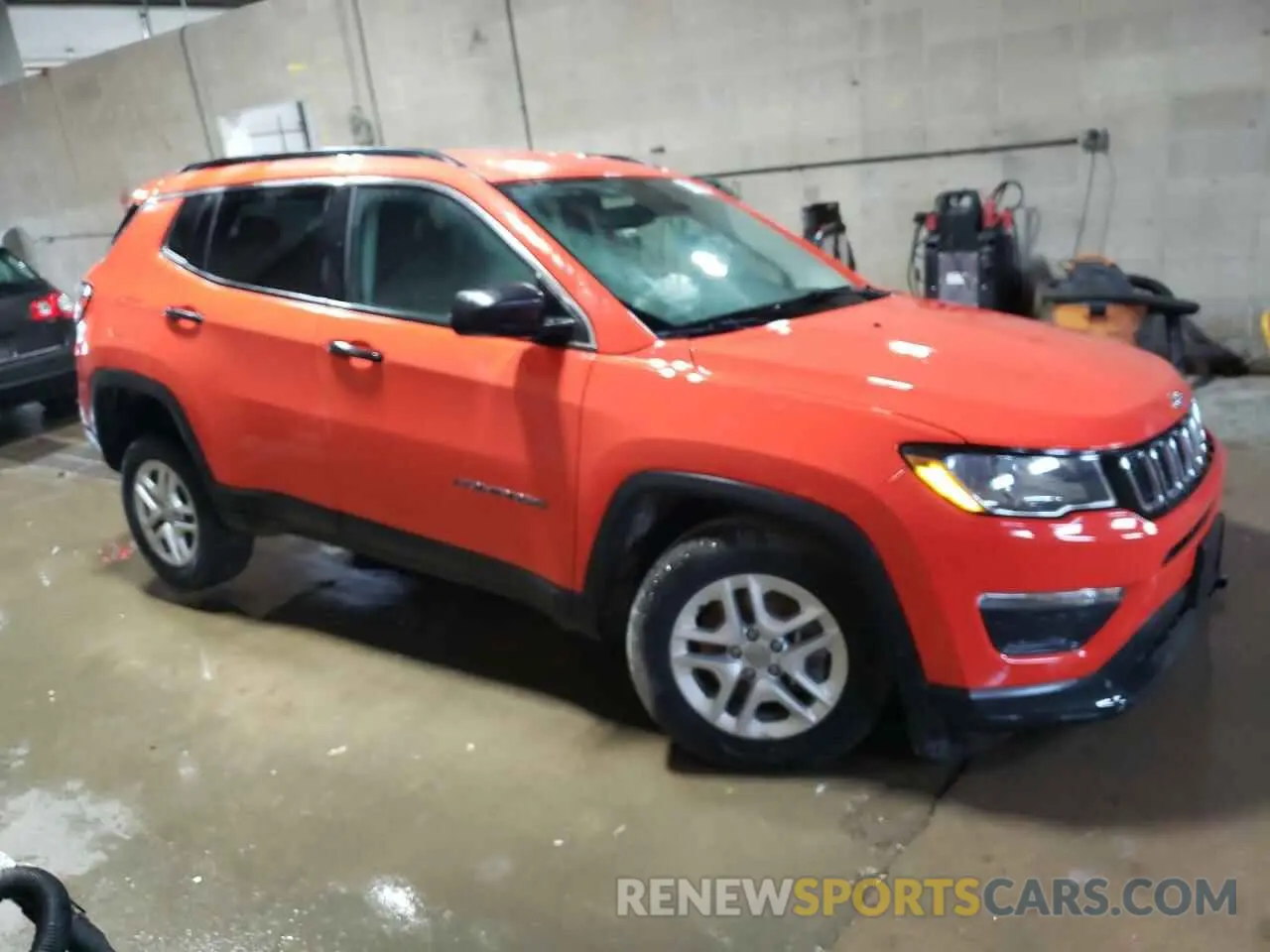 4 Photograph of a damaged car 3C4NJDAB8MT502564 JEEP COMPASS 2021