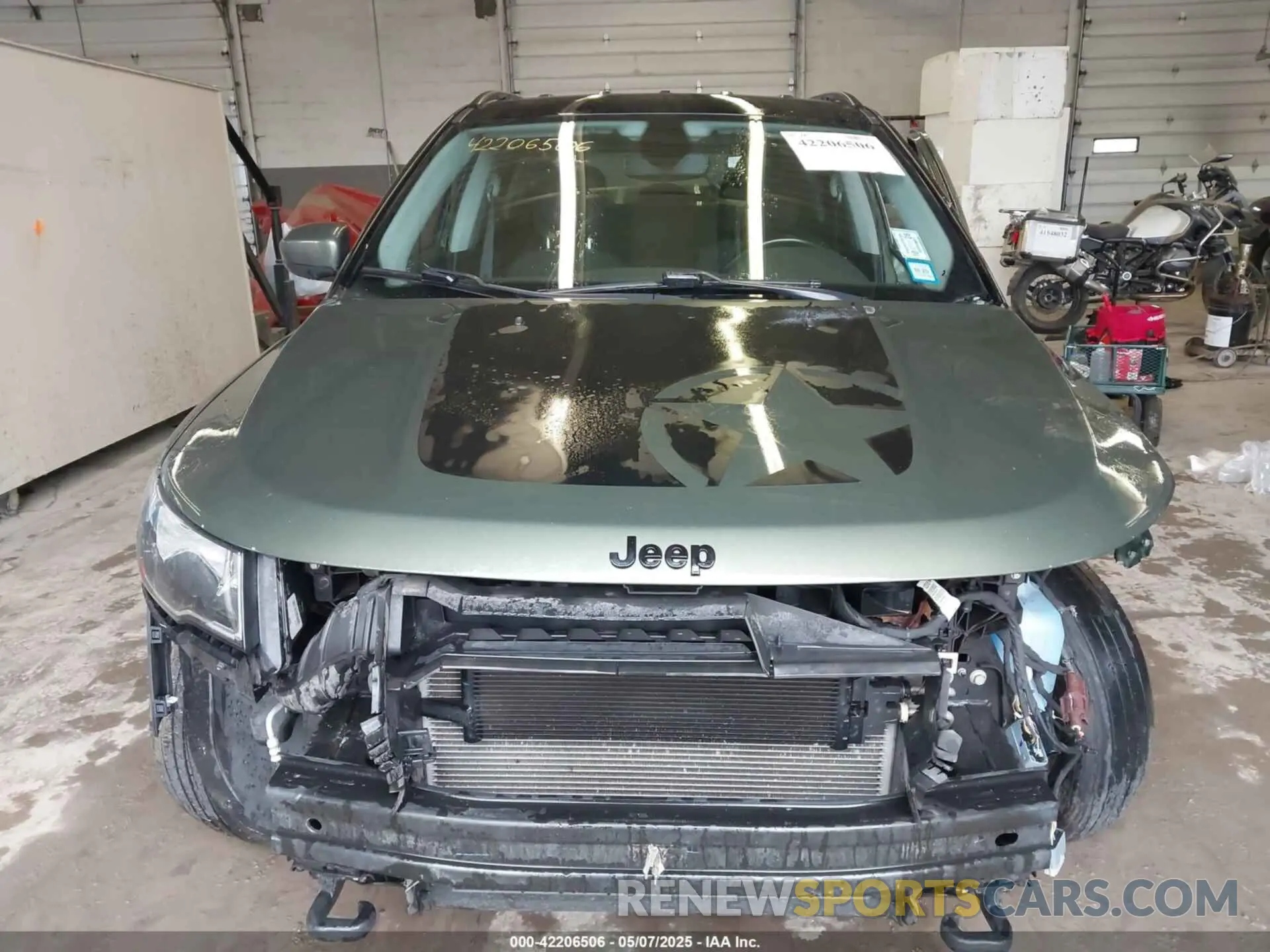 13 Фотография поврежденного автомобиля 3C4NJDAB8MT591231 JEEP COMPASS 2021