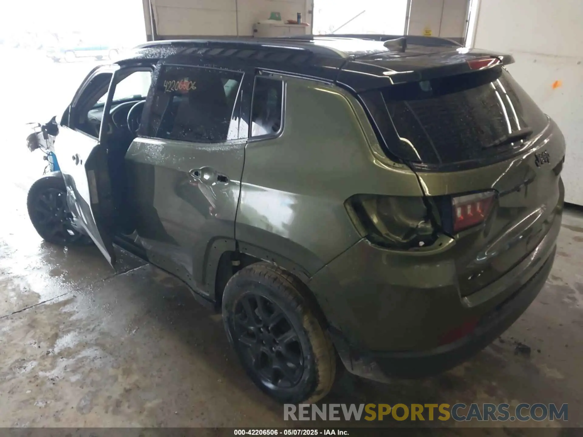 3 Фотография поврежденного автомобиля 3C4NJDAB8MT591231 JEEP COMPASS 2021