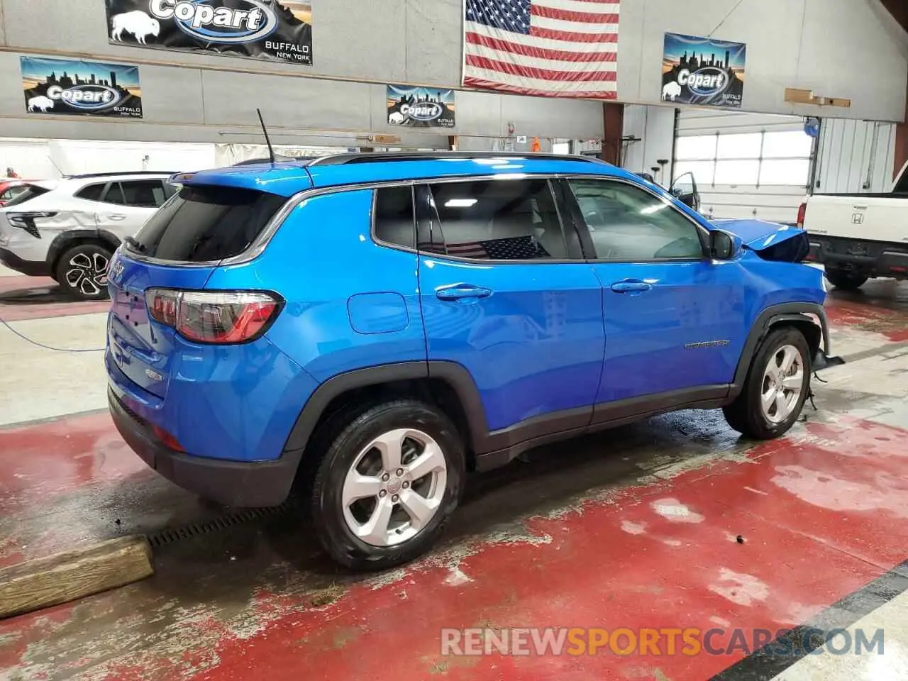 3 Фотография поврежденного автомобиля 3C4NJDBB0MT539879 JEEP COMPASS 2021