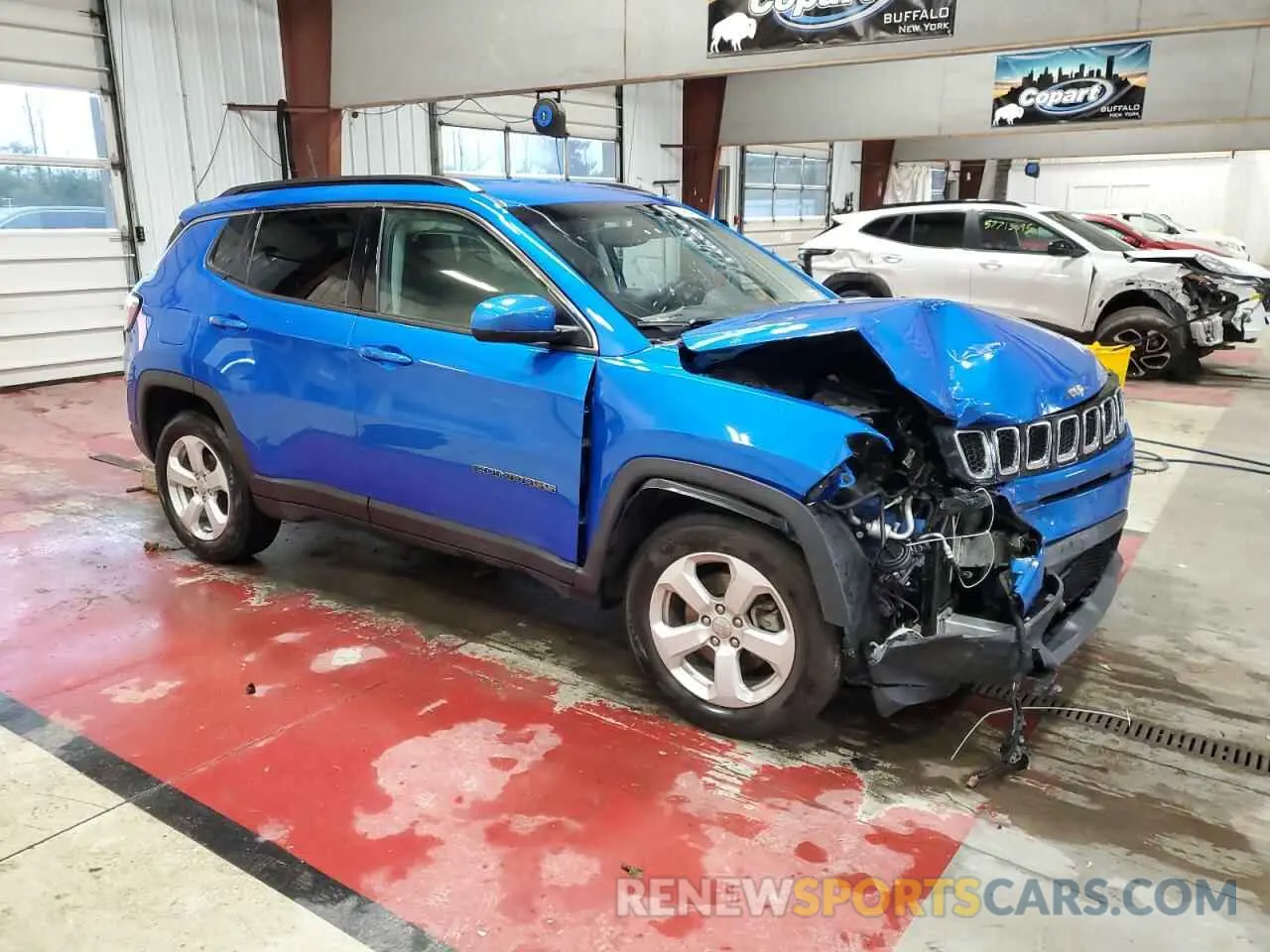 4 Фотография поврежденного автомобиля 3C4NJDBB0MT539879 JEEP COMPASS 2021