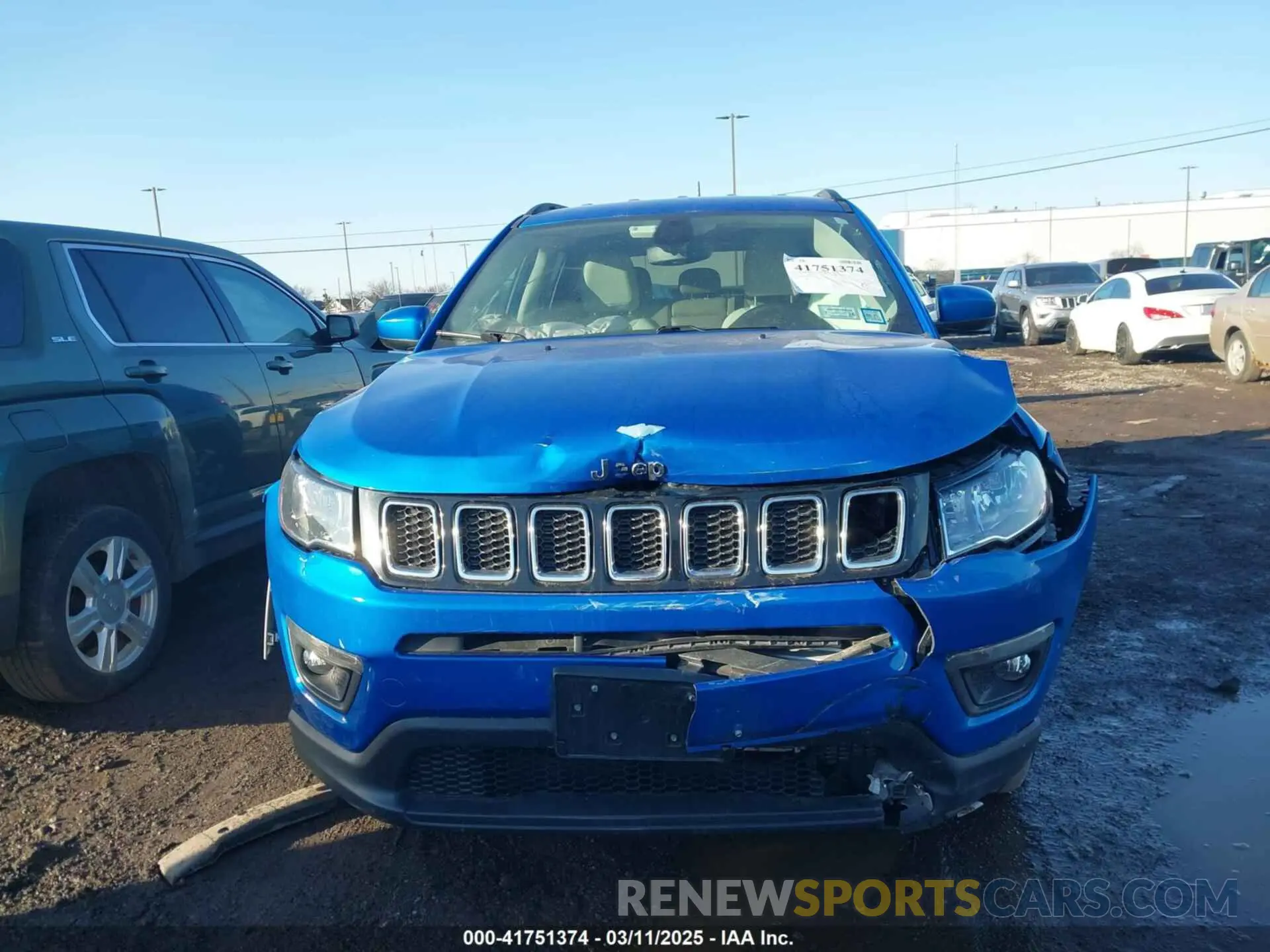 6 Photograph of a damaged car 3C4NJDBB1MT529829 JEEP COMPASS 2021