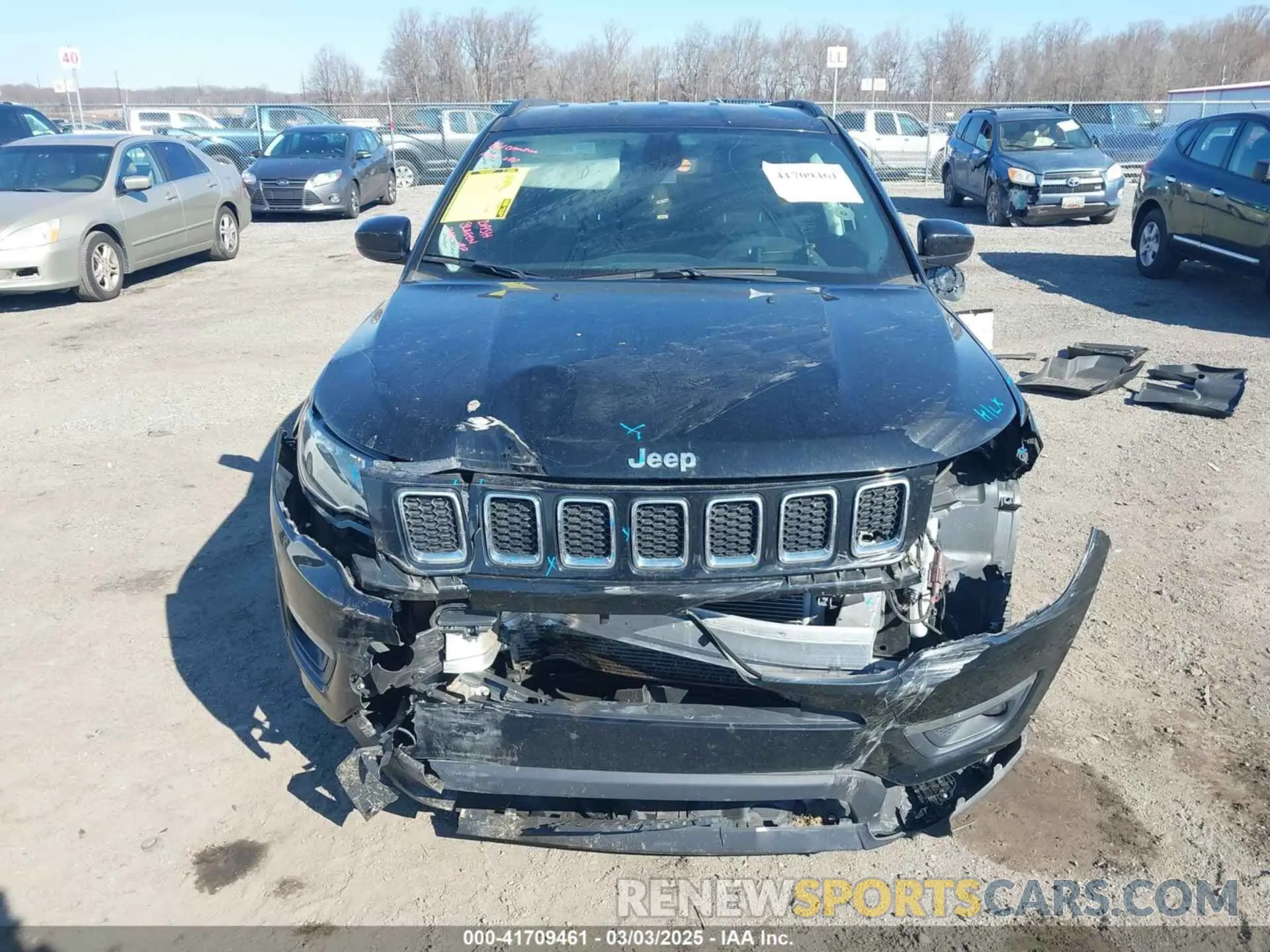 13 Фотография поврежденного автомобиля 3C4NJDBB1MT545190 JEEP COMPASS 2021