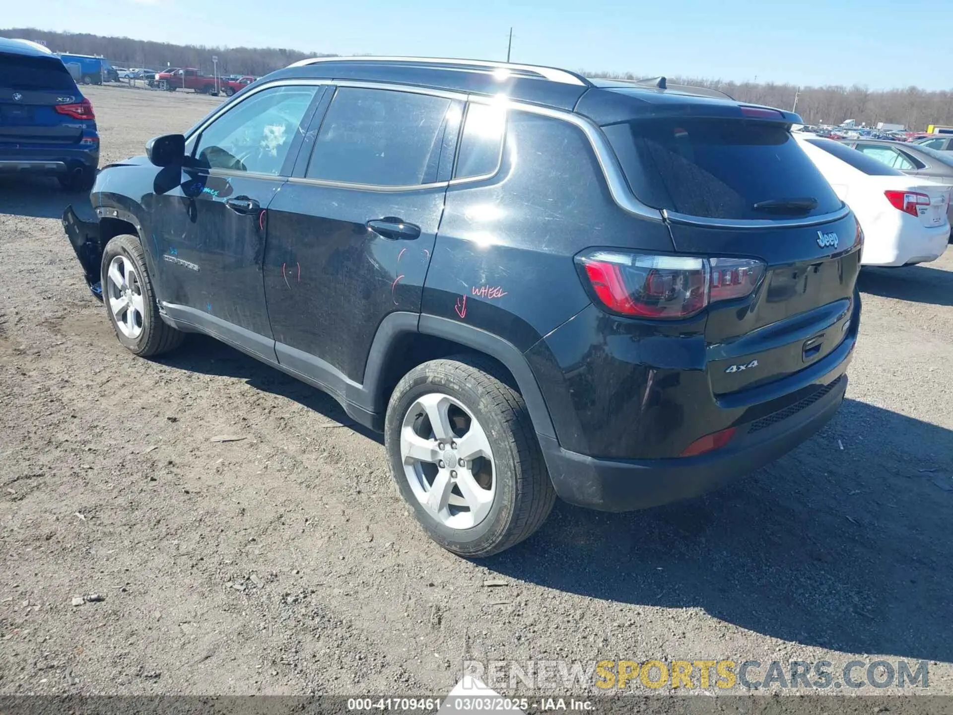 3 Фотография поврежденного автомобиля 3C4NJDBB1MT545190 JEEP COMPASS 2021