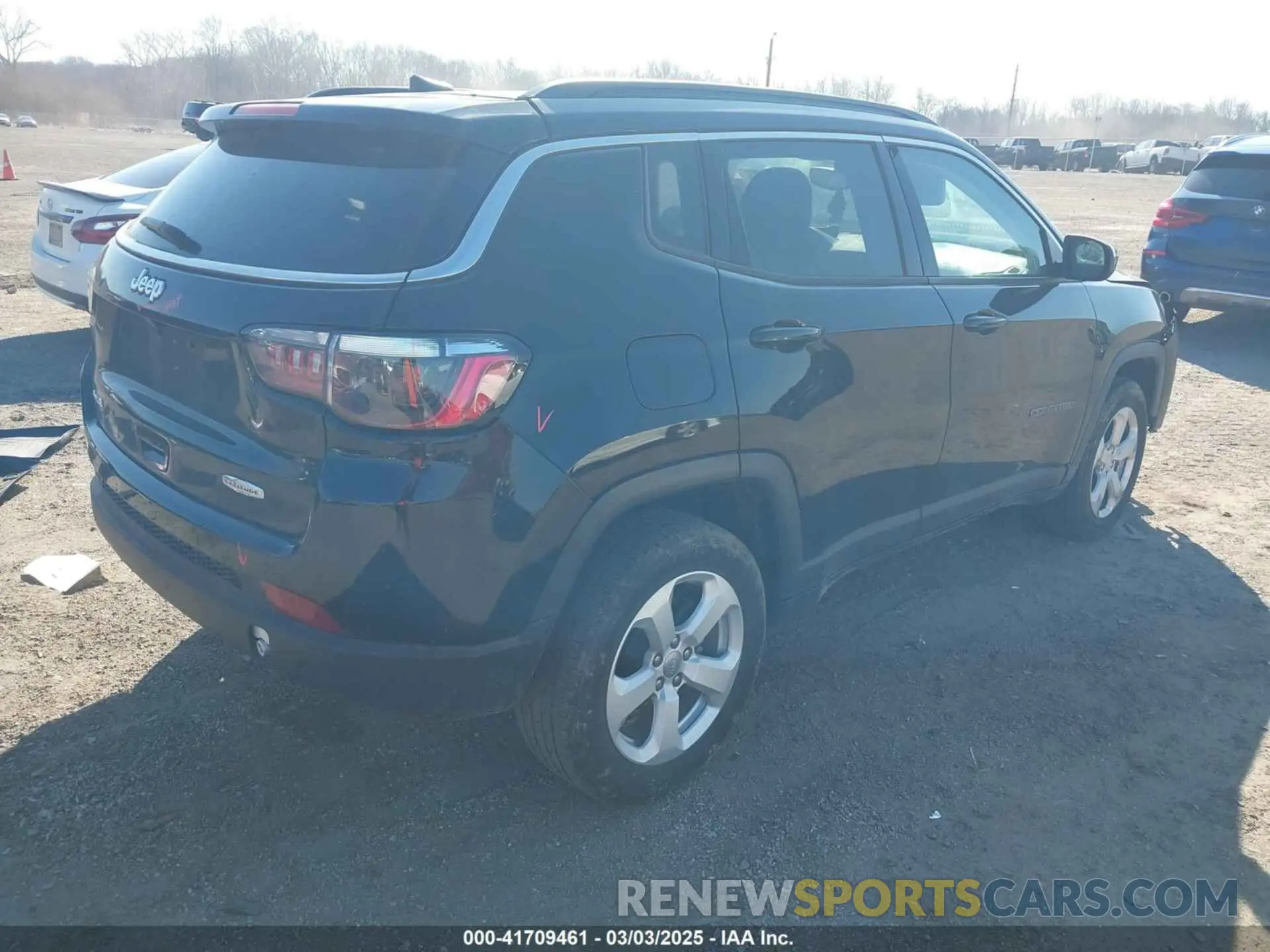 4 Фотография поврежденного автомобиля 3C4NJDBB1MT545190 JEEP COMPASS 2021