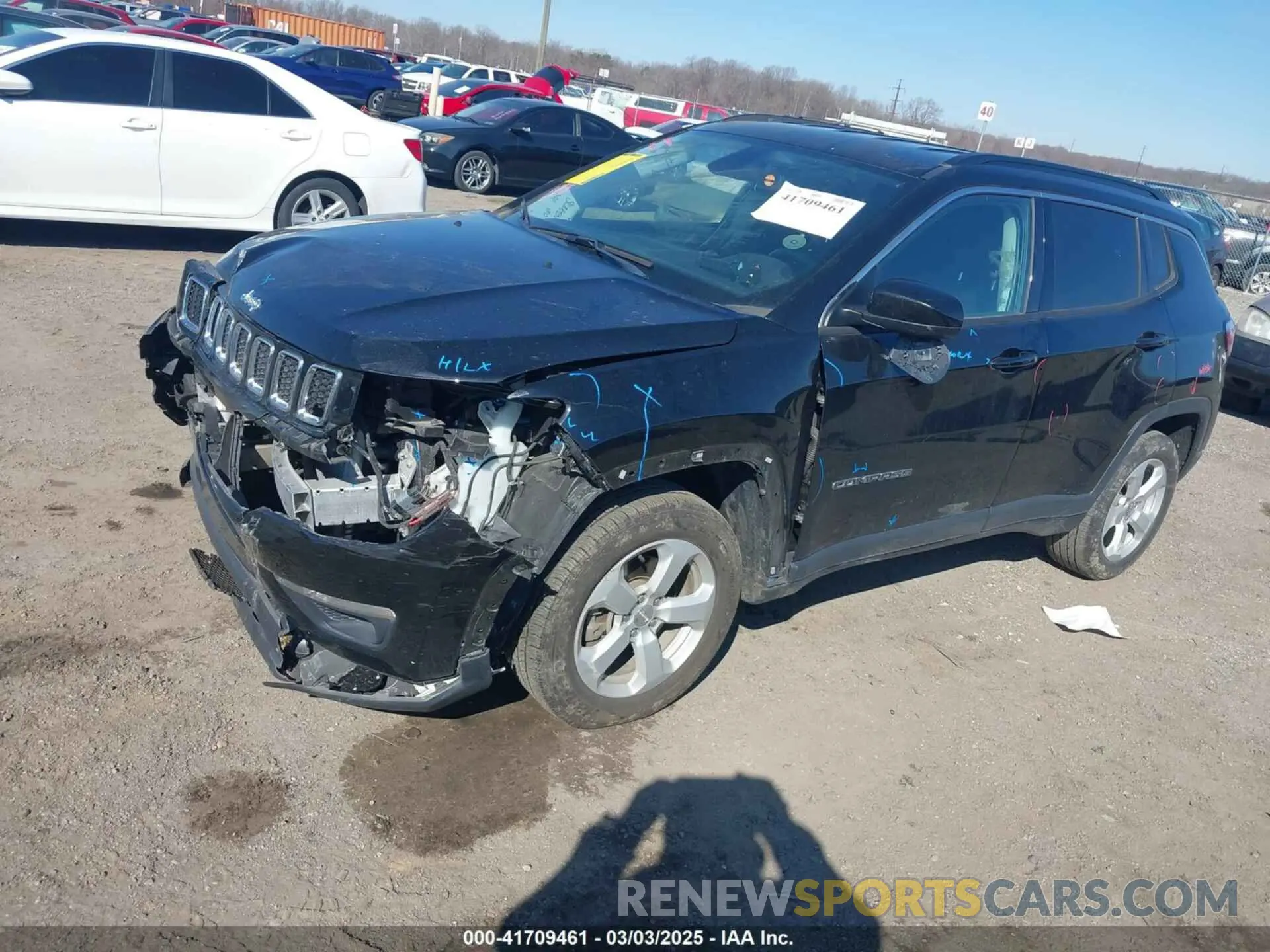6 Фотография поврежденного автомобиля 3C4NJDBB1MT545190 JEEP COMPASS 2021