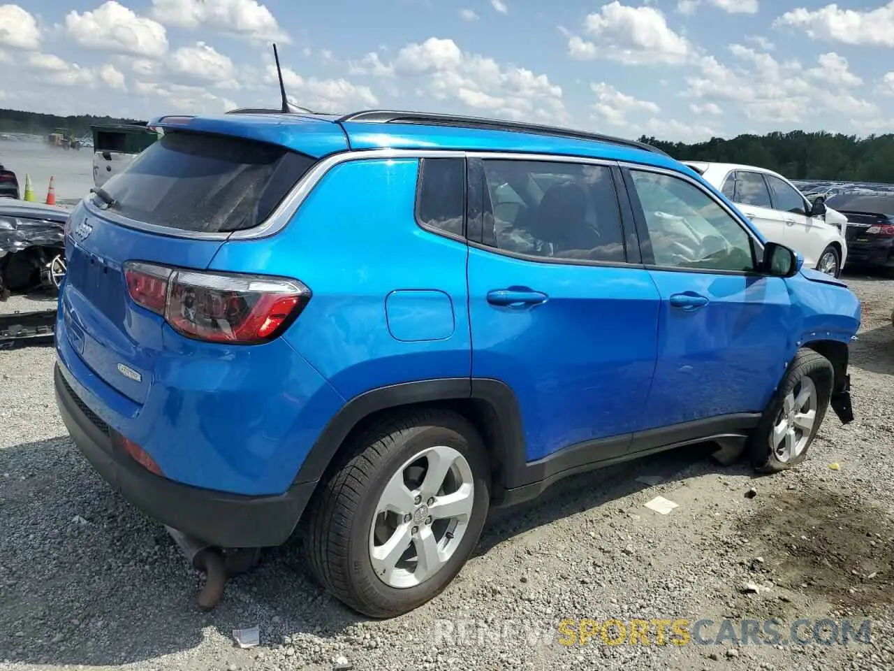 3 Photograph of a damaged car 3C4NJDBB1MT584118 JEEP COMPASS 2021