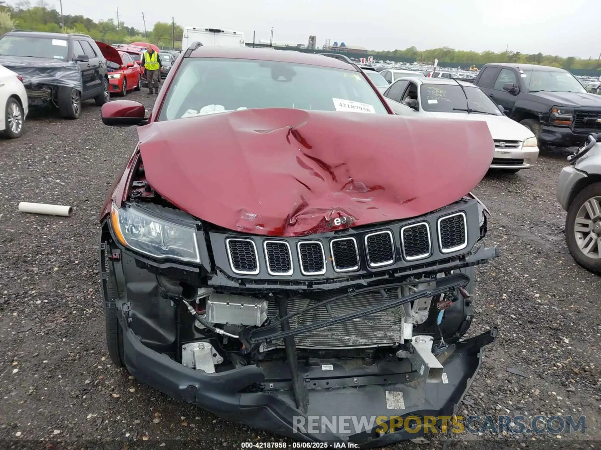 11 Фотография поврежденного автомобиля 3C4NJDBB1MT597693 JEEP COMPASS 2021