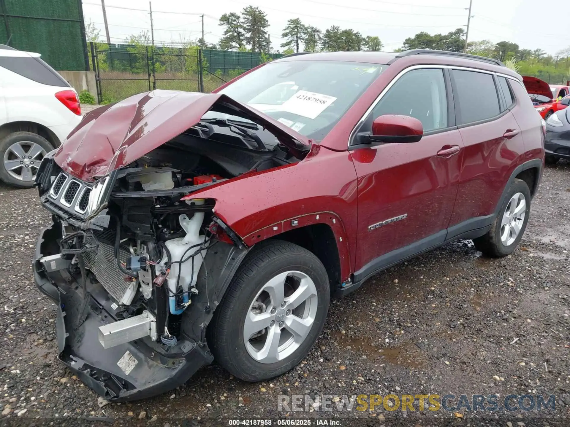 2 Фотография поврежденного автомобиля 3C4NJDBB1MT597693 JEEP COMPASS 2021