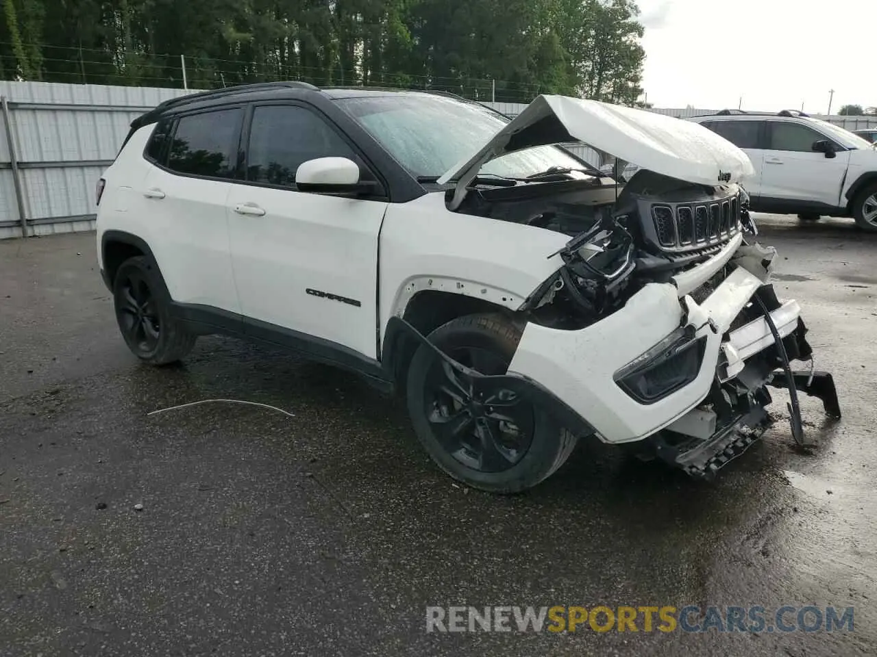 4 Фотография поврежденного автомобиля 3C4NJDBB2MT525403 JEEP COMPASS 2021