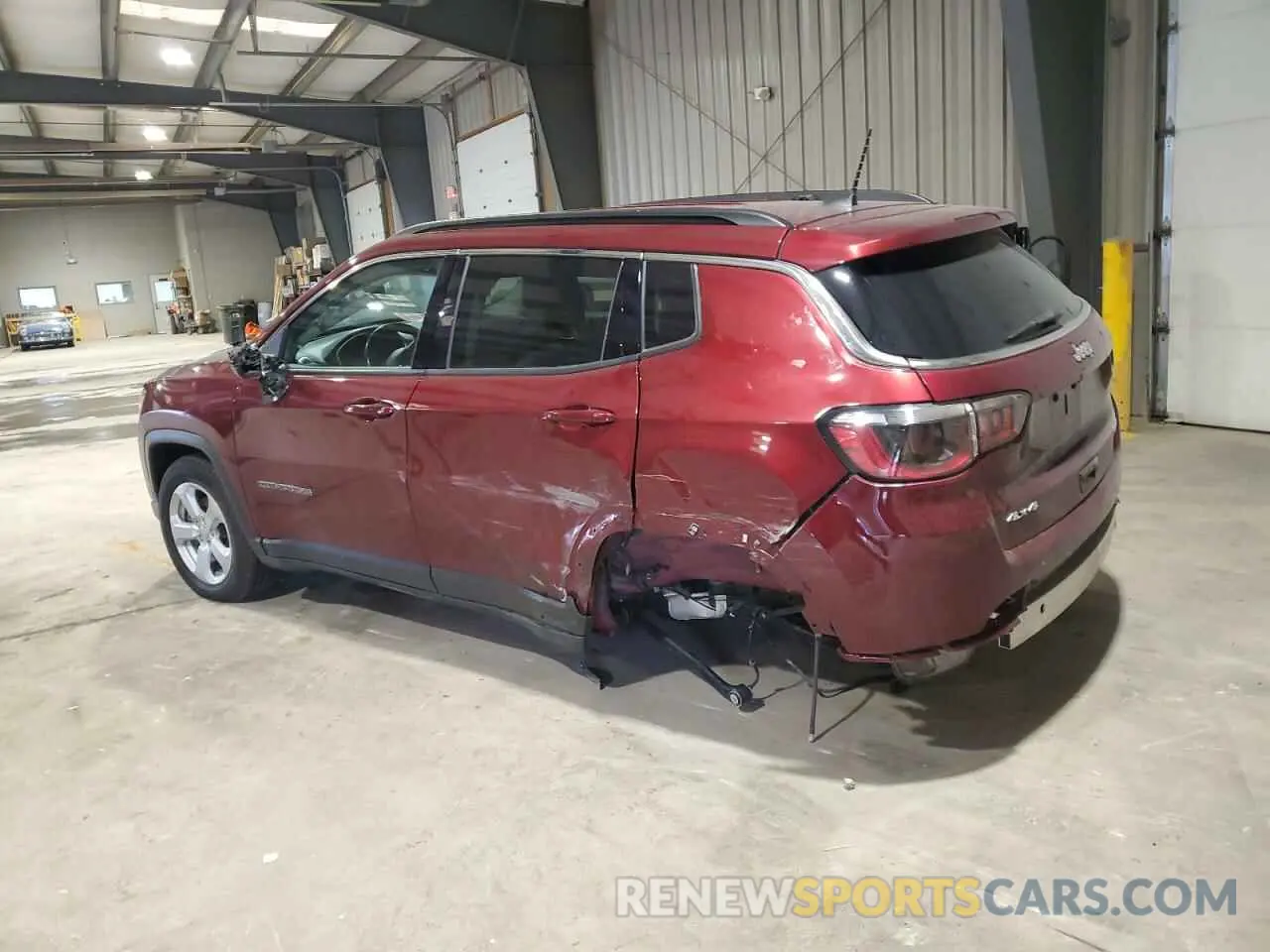 2 Фотография поврежденного автомобиля 3C4NJDBB2MT562161 JEEP COMPASS 2021