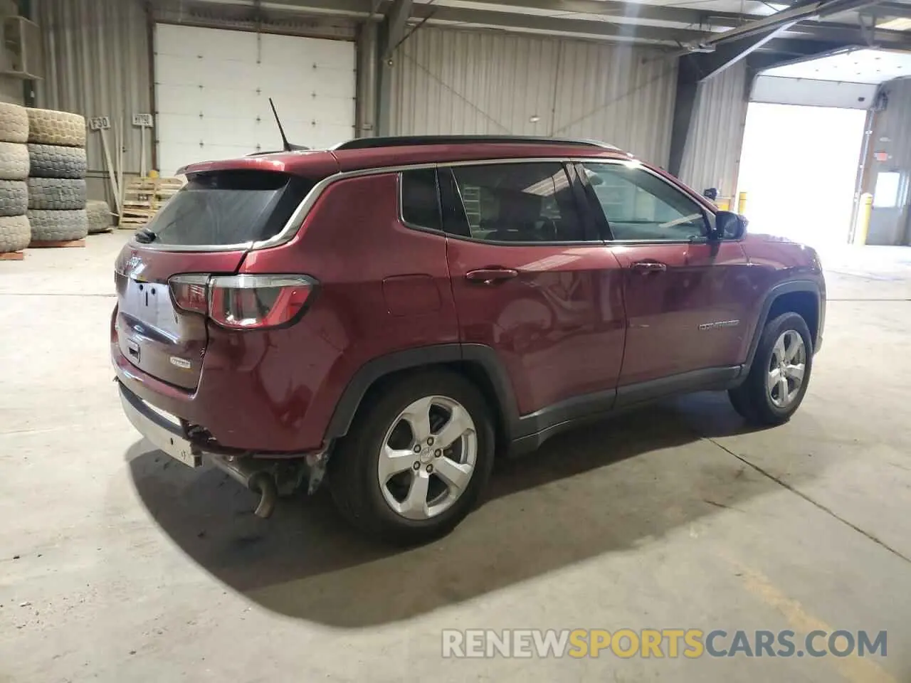 3 Фотография поврежденного автомобиля 3C4NJDBB2MT562161 JEEP COMPASS 2021