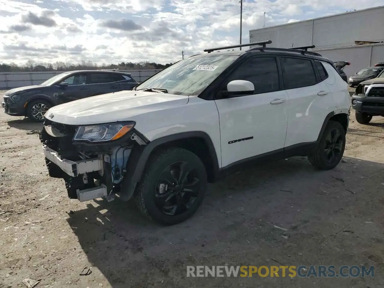 1 Фотография поврежденного автомобиля 3C4NJDBB2MT575797 JEEP COMPASS 2021