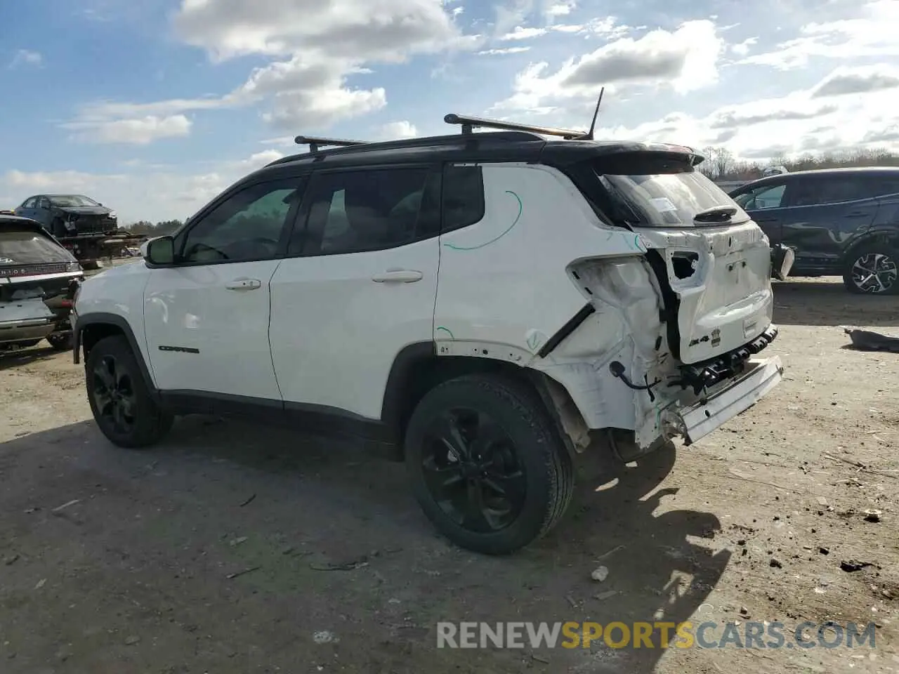 2 Фотография поврежденного автомобиля 3C4NJDBB2MT575797 JEEP COMPASS 2021