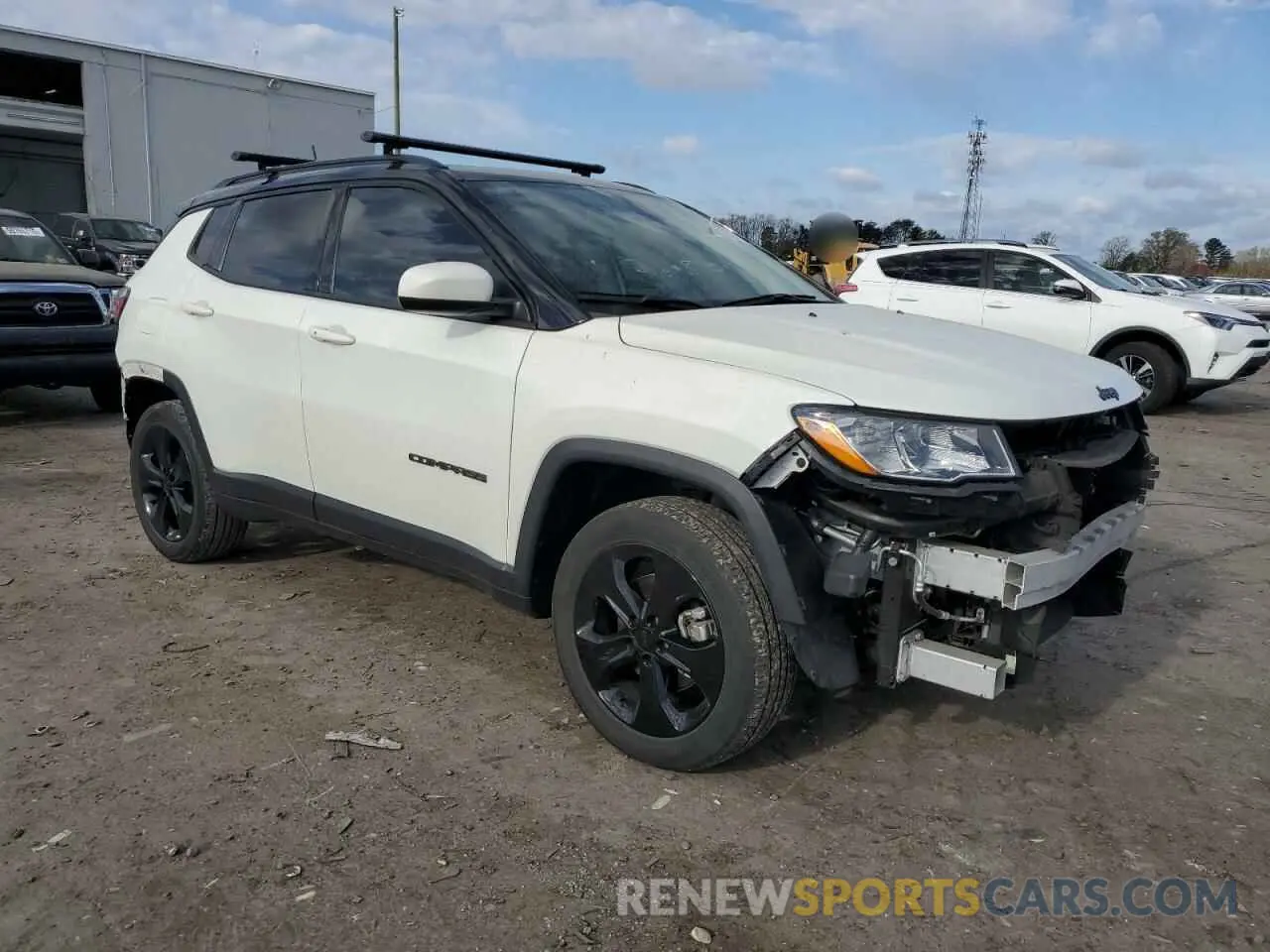 4 Фотография поврежденного автомобиля 3C4NJDBB2MT575797 JEEP COMPASS 2021