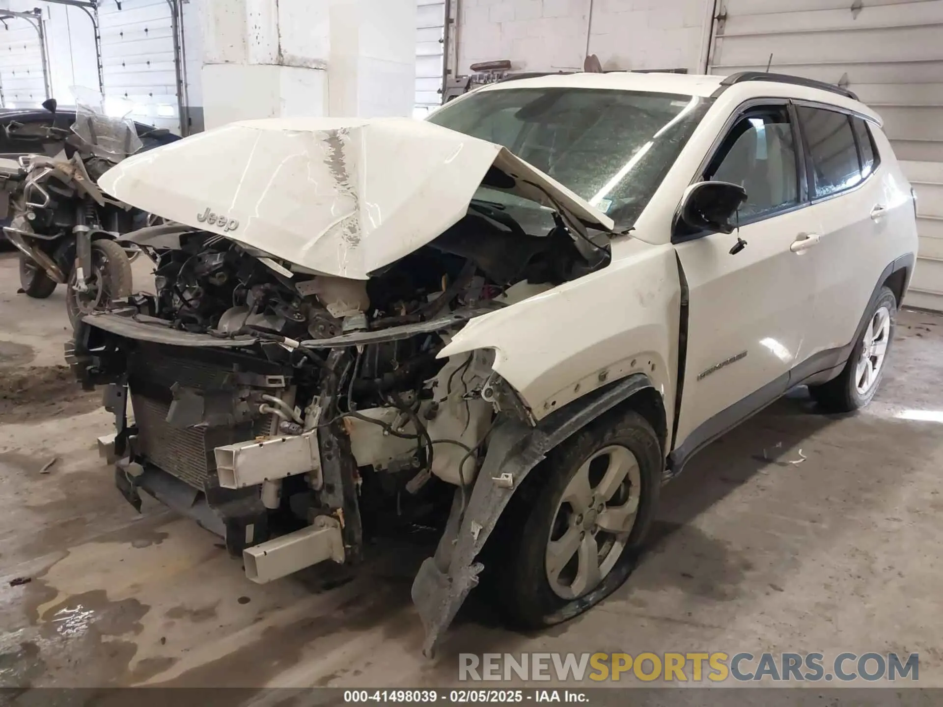 2 Фотография поврежденного автомобиля 3C4NJDBB3MT504835 JEEP COMPASS 2021