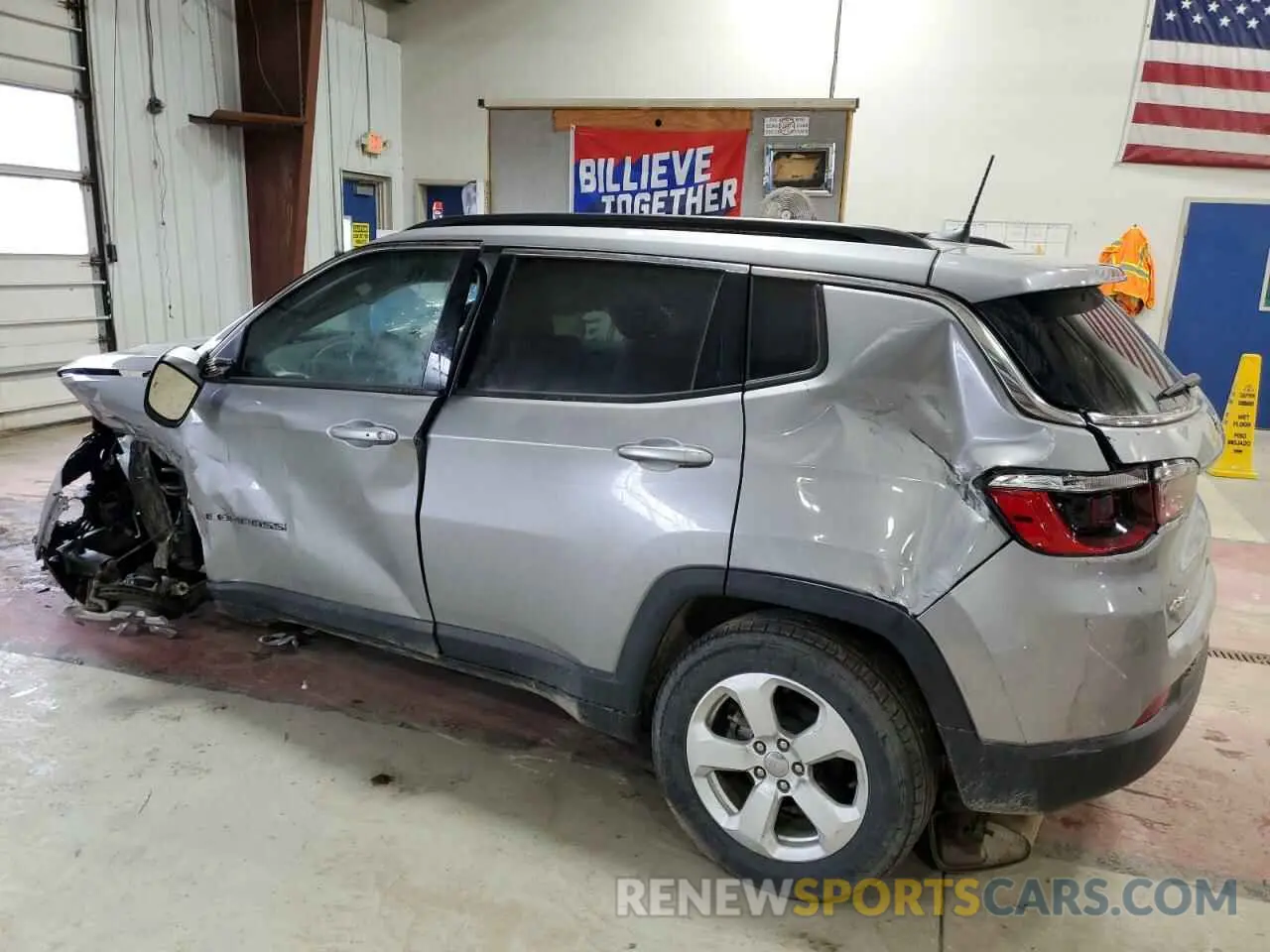 2 Фотография поврежденного автомобиля 3C4NJDBB3MT507413 JEEP COMPASS 2021