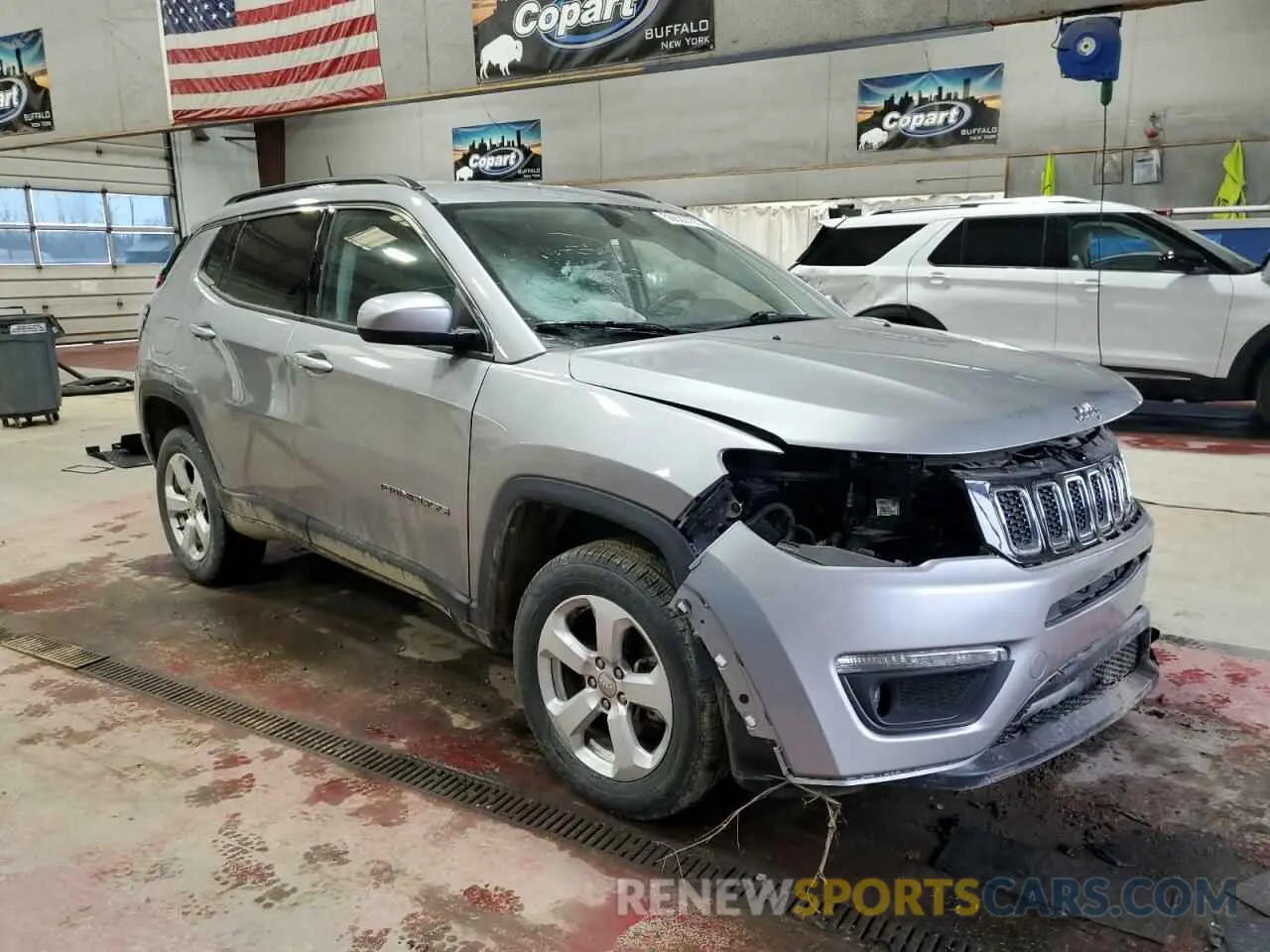 4 Фотография поврежденного автомобиля 3C4NJDBB3MT507413 JEEP COMPASS 2021