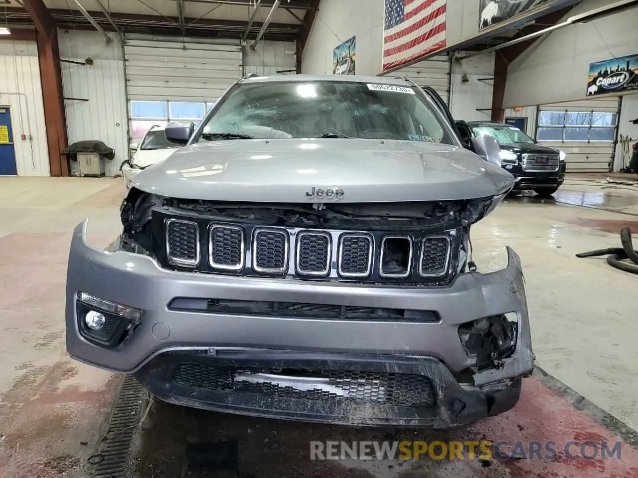 5 Фотография поврежденного автомобиля 3C4NJDBB3MT507413 JEEP COMPASS 2021