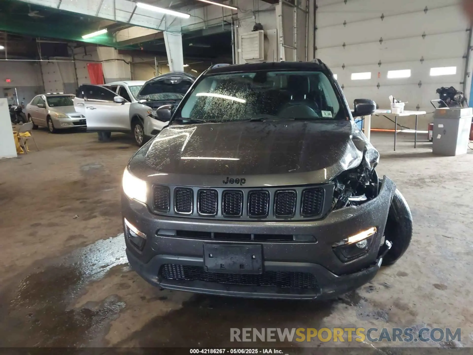 13 Photograph of a damaged car 3C4NJDBB3MT526057 JEEP COMPASS 2021