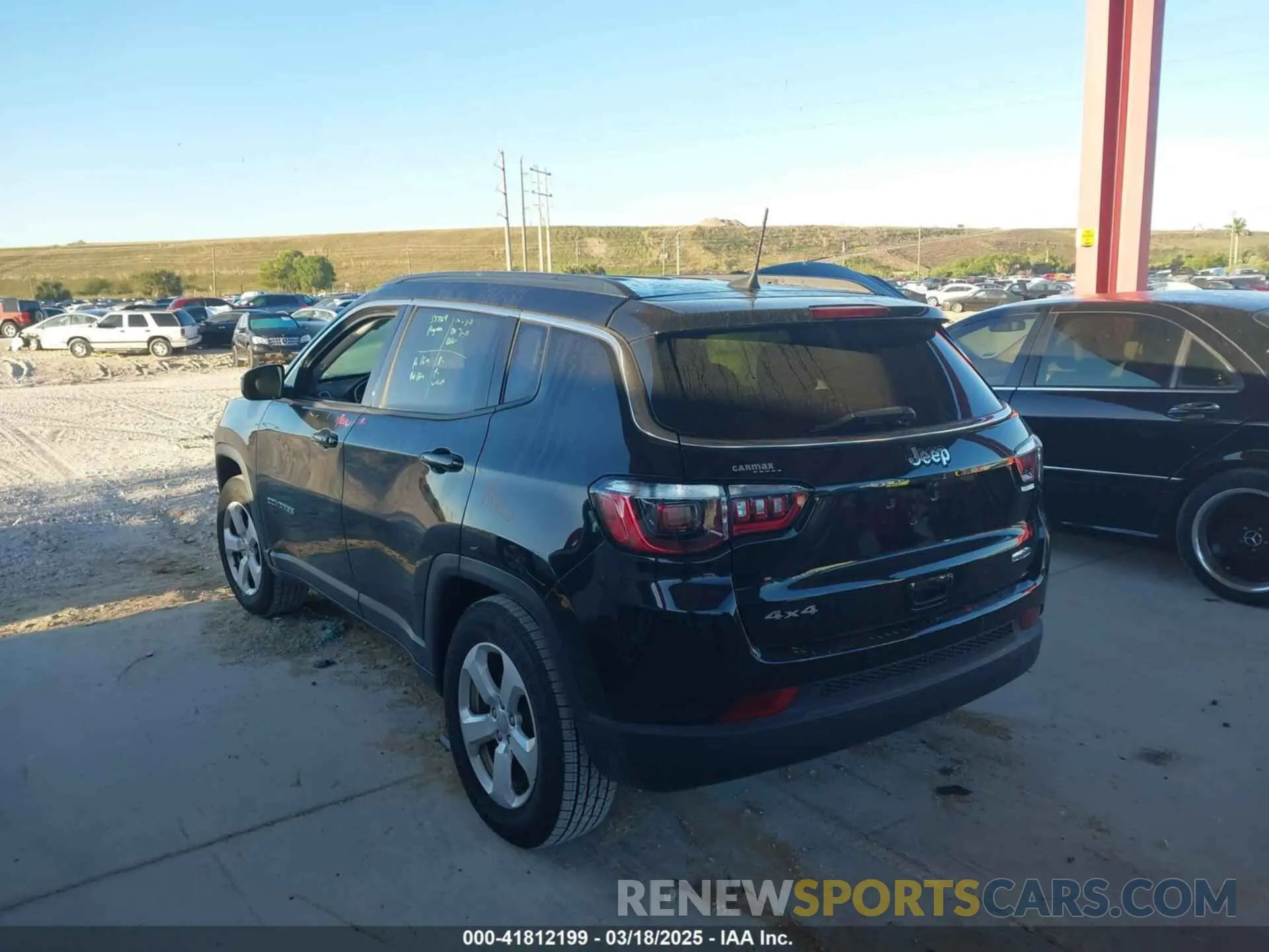 3 Фотография поврежденного автомобиля 3C4NJDBB3MT529833 JEEP COMPASS 2021