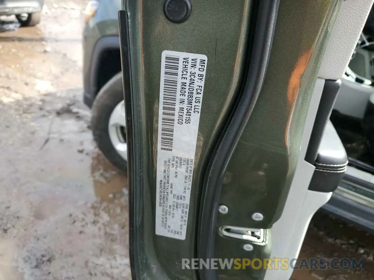 13 Фотография поврежденного автомобиля 3C4NJDBB3MT548155 JEEP COMPASS 2021