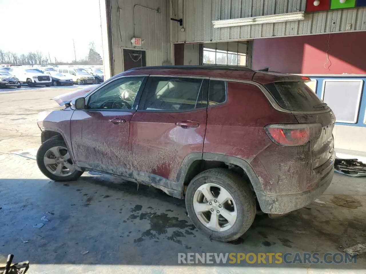 2 Photograph of a damaged car 3C4NJDBB3MT598540 JEEP COMPASS 2021