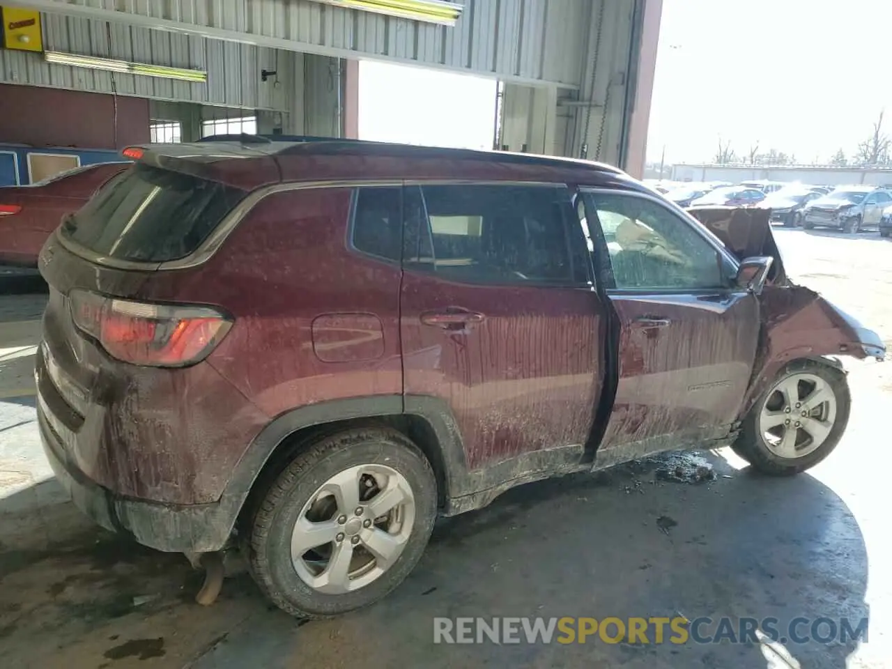 3 Photograph of a damaged car 3C4NJDBB3MT598540 JEEP COMPASS 2021
