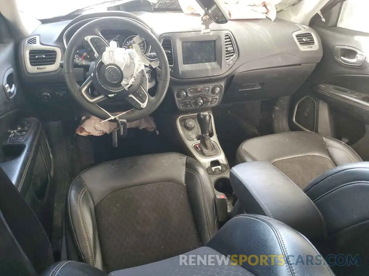 8 Photograph of a damaged car 3C4NJDBB3MT598540 JEEP COMPASS 2021