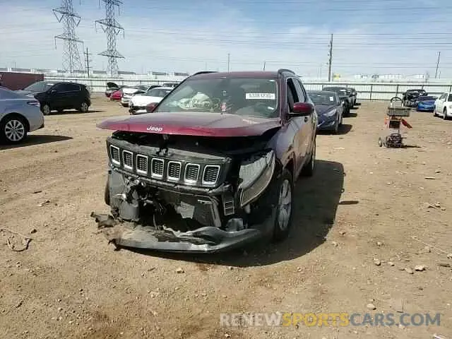 10 Photograph of a damaged car 3C4NJDBB3MT598618 JEEP COMPASS 2021