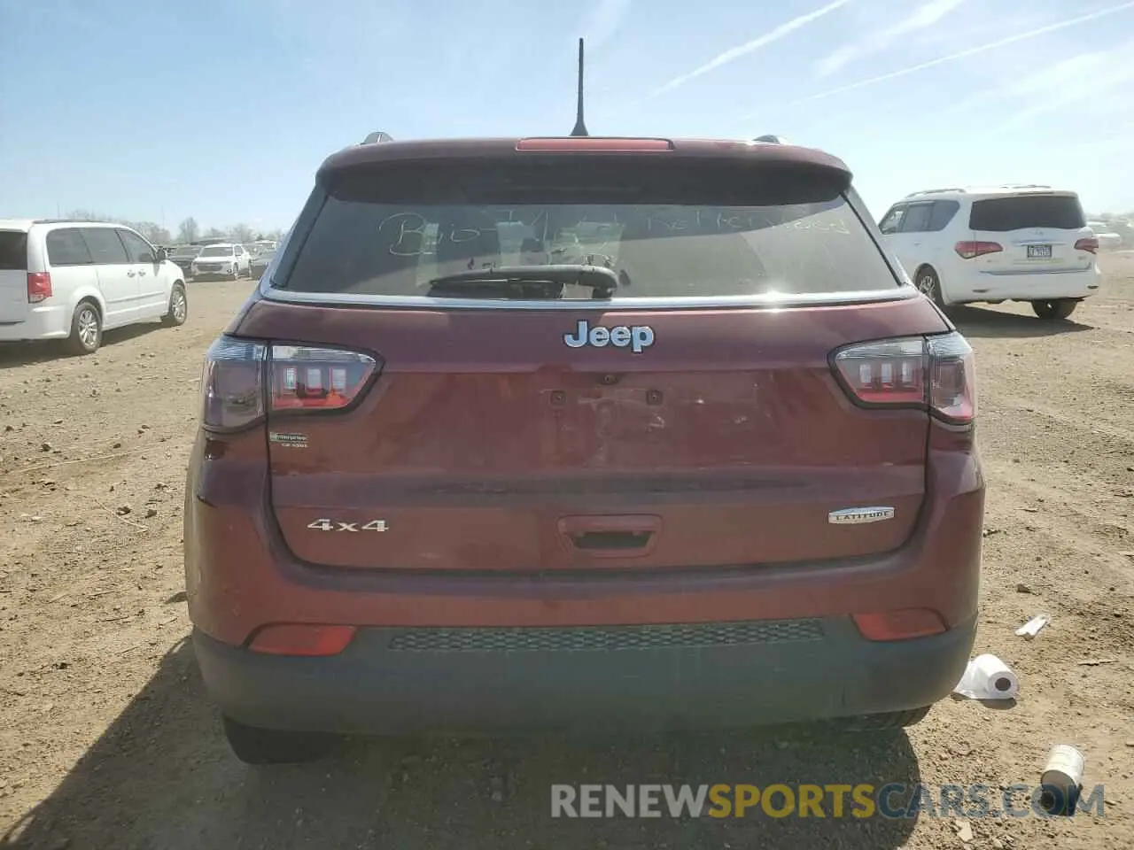 6 Photograph of a damaged car 3C4NJDBB3MT598618 JEEP COMPASS 2021