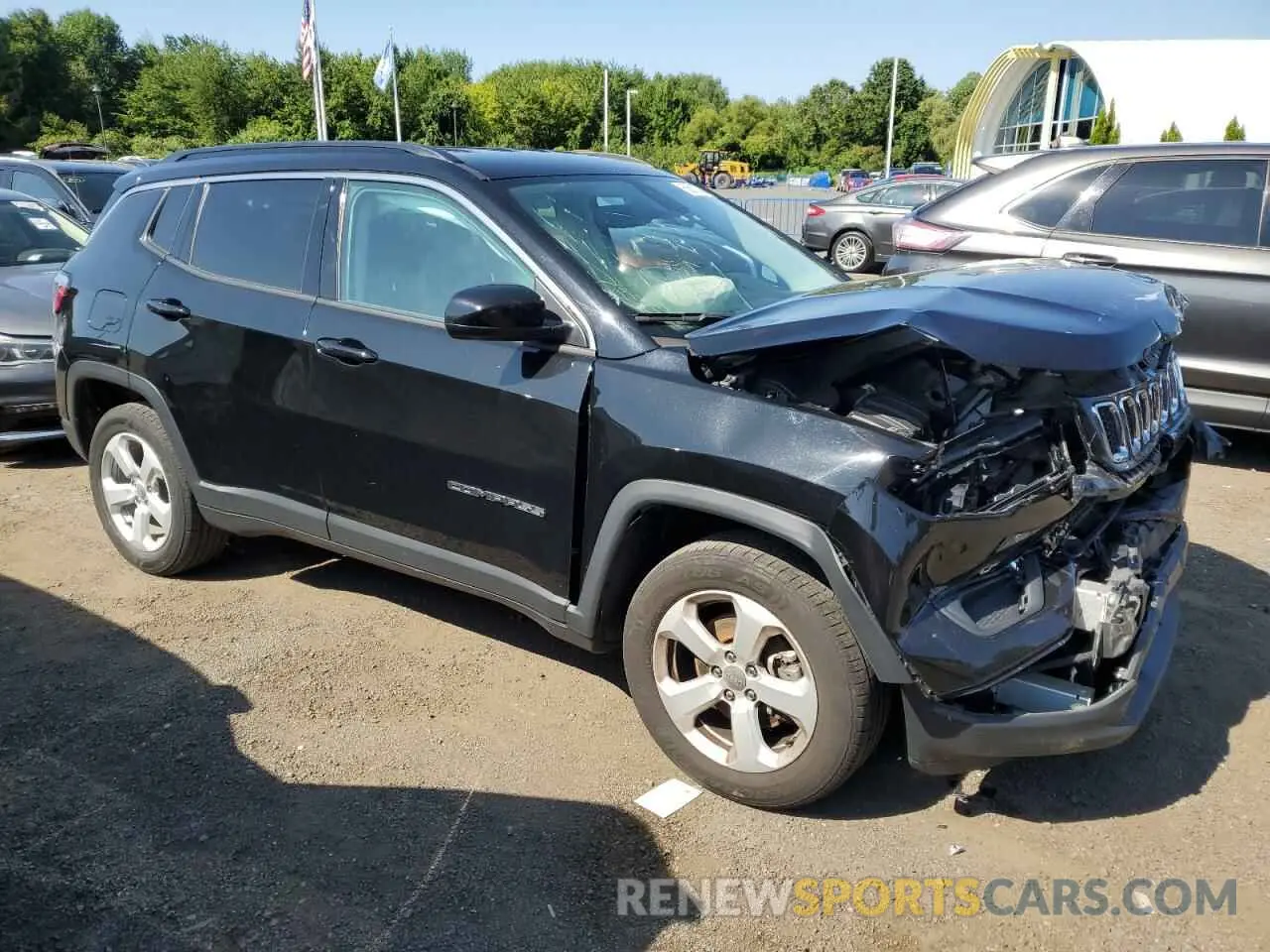 4 Фотография поврежденного автомобиля 3C4NJDBB3MT599509 JEEP COMPASS 2021