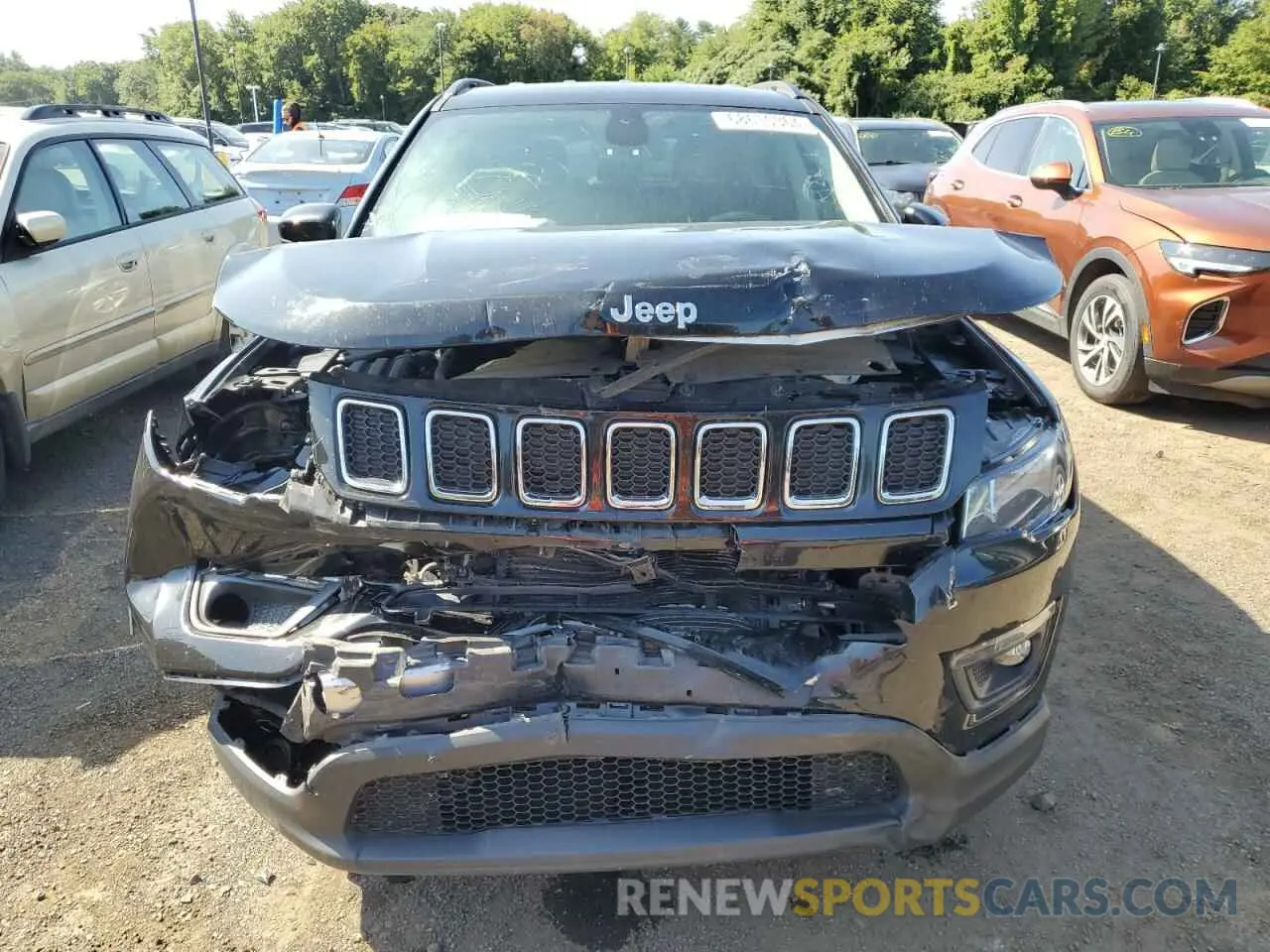 5 Фотография поврежденного автомобиля 3C4NJDBB3MT599509 JEEP COMPASS 2021