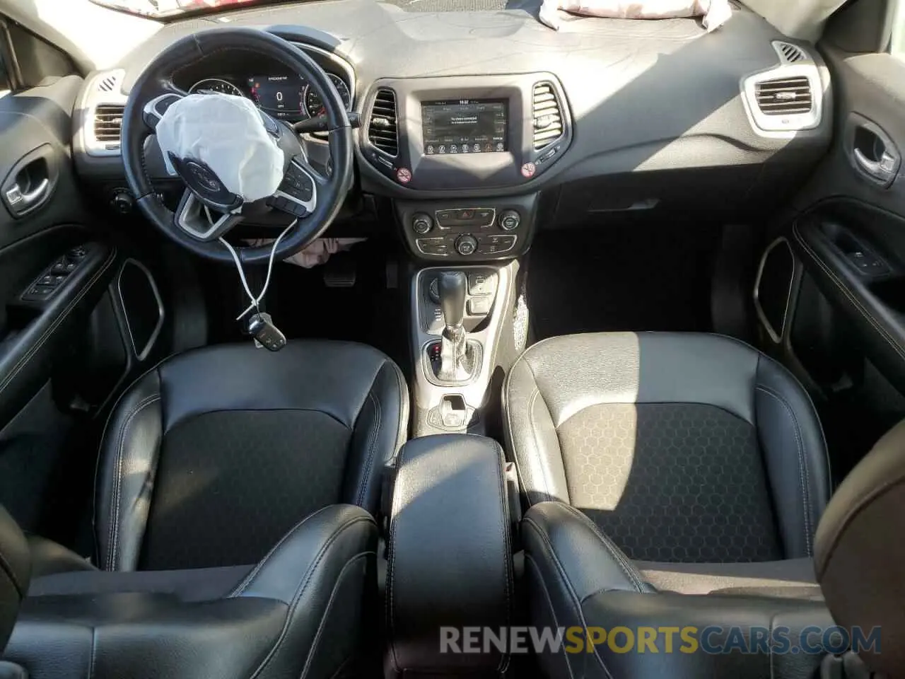 8 Фотография поврежденного автомобиля 3C4NJDBB3MT599509 JEEP COMPASS 2021