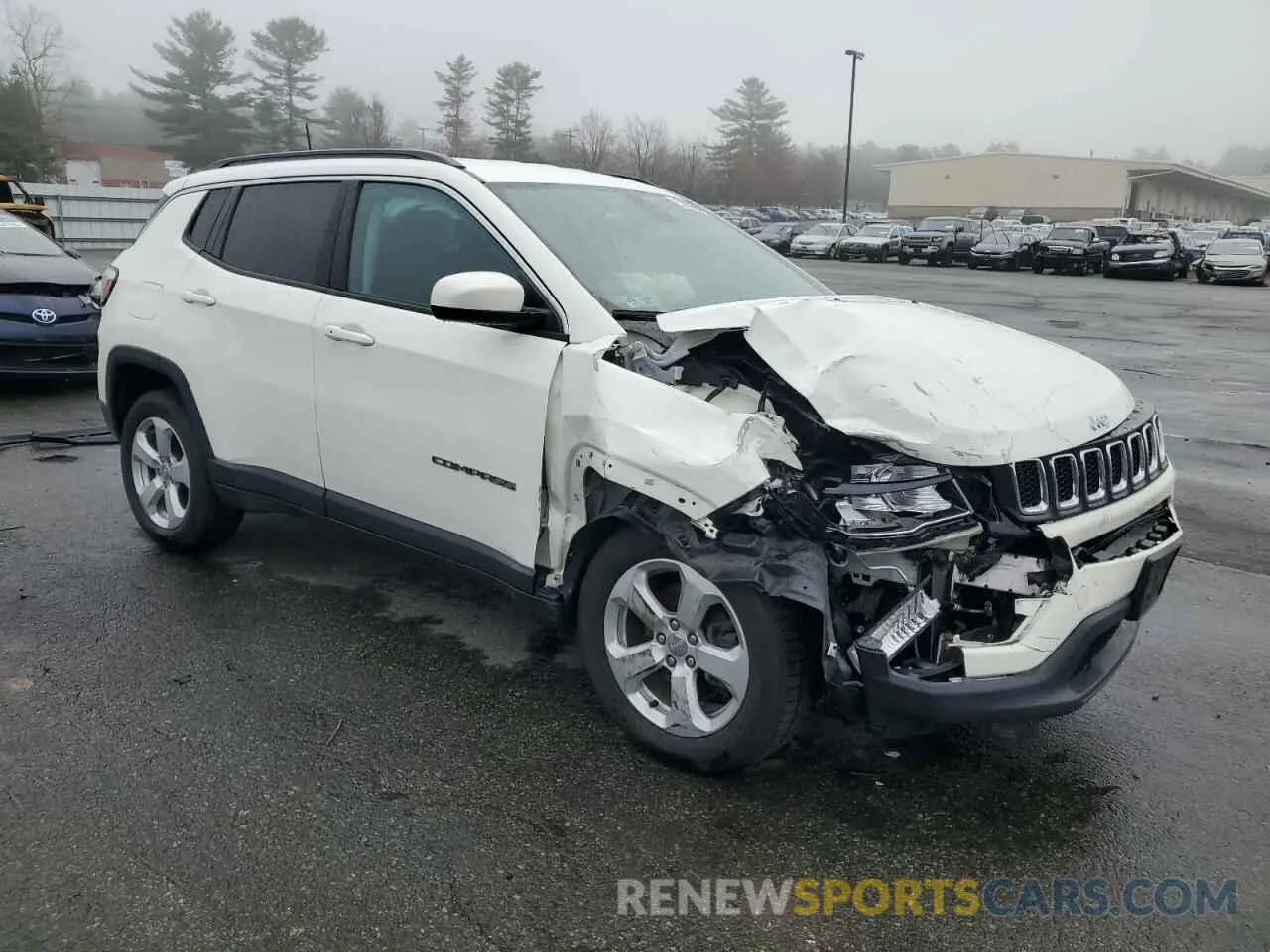 4 Фотография поврежденного автомобиля 3C4NJDBB4MT530103 JEEP COMPASS 2021