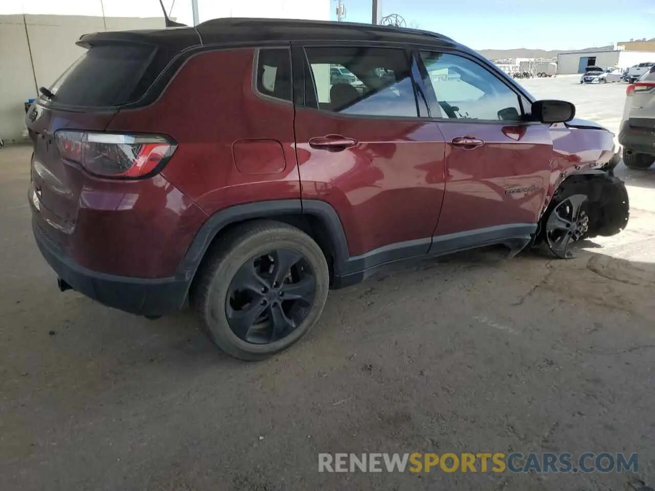 3 Photograph of a damaged car 3C4NJDBB4MT557060 JEEP COMPASS 2021