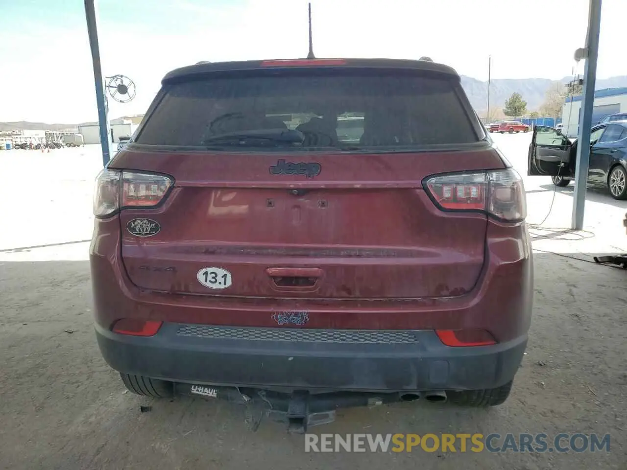 6 Photograph of a damaged car 3C4NJDBB4MT557060 JEEP COMPASS 2021