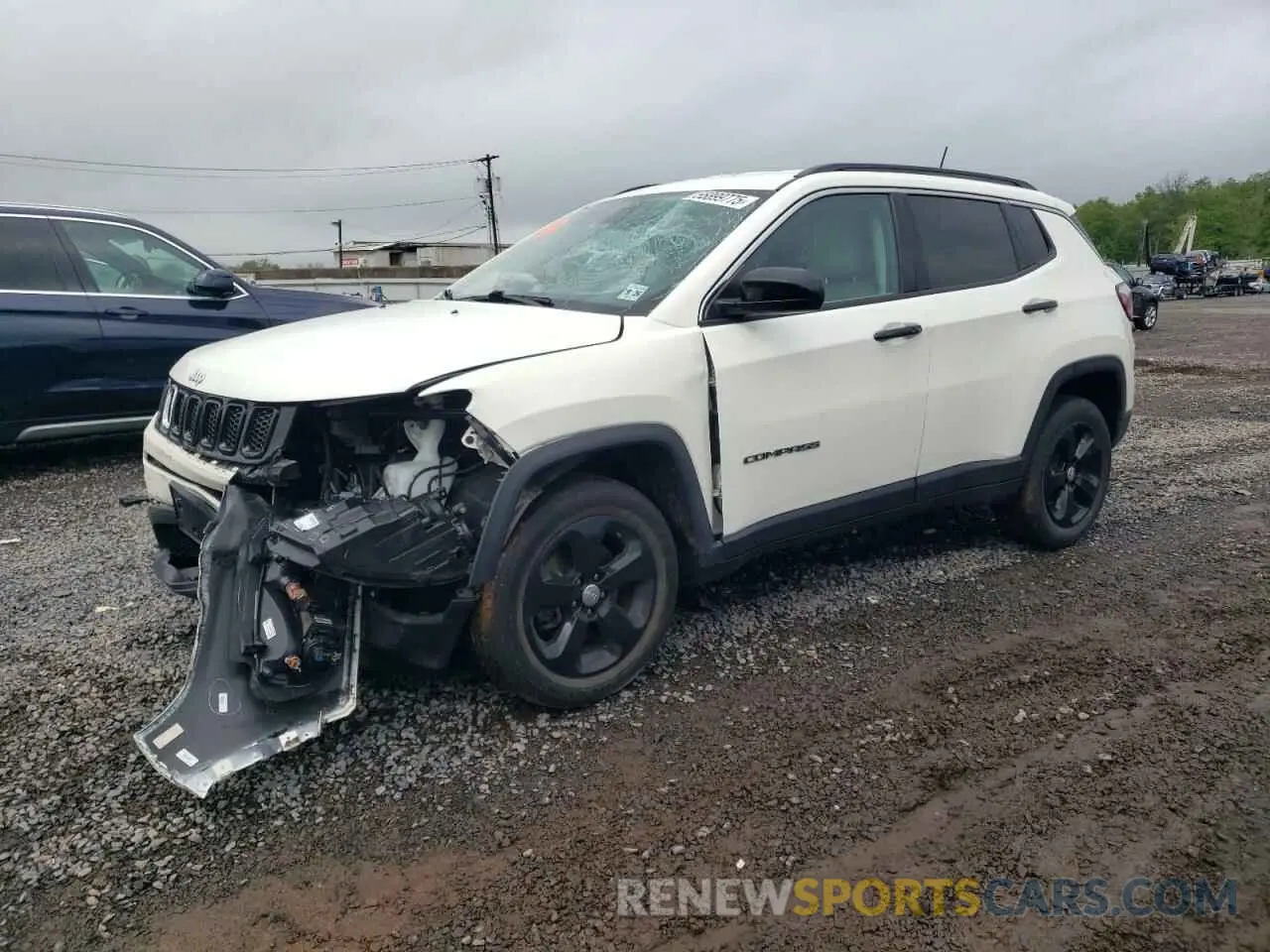 1 Photograph of a damaged car 3C4NJDBB5MT539909 JEEP COMPASS 2021