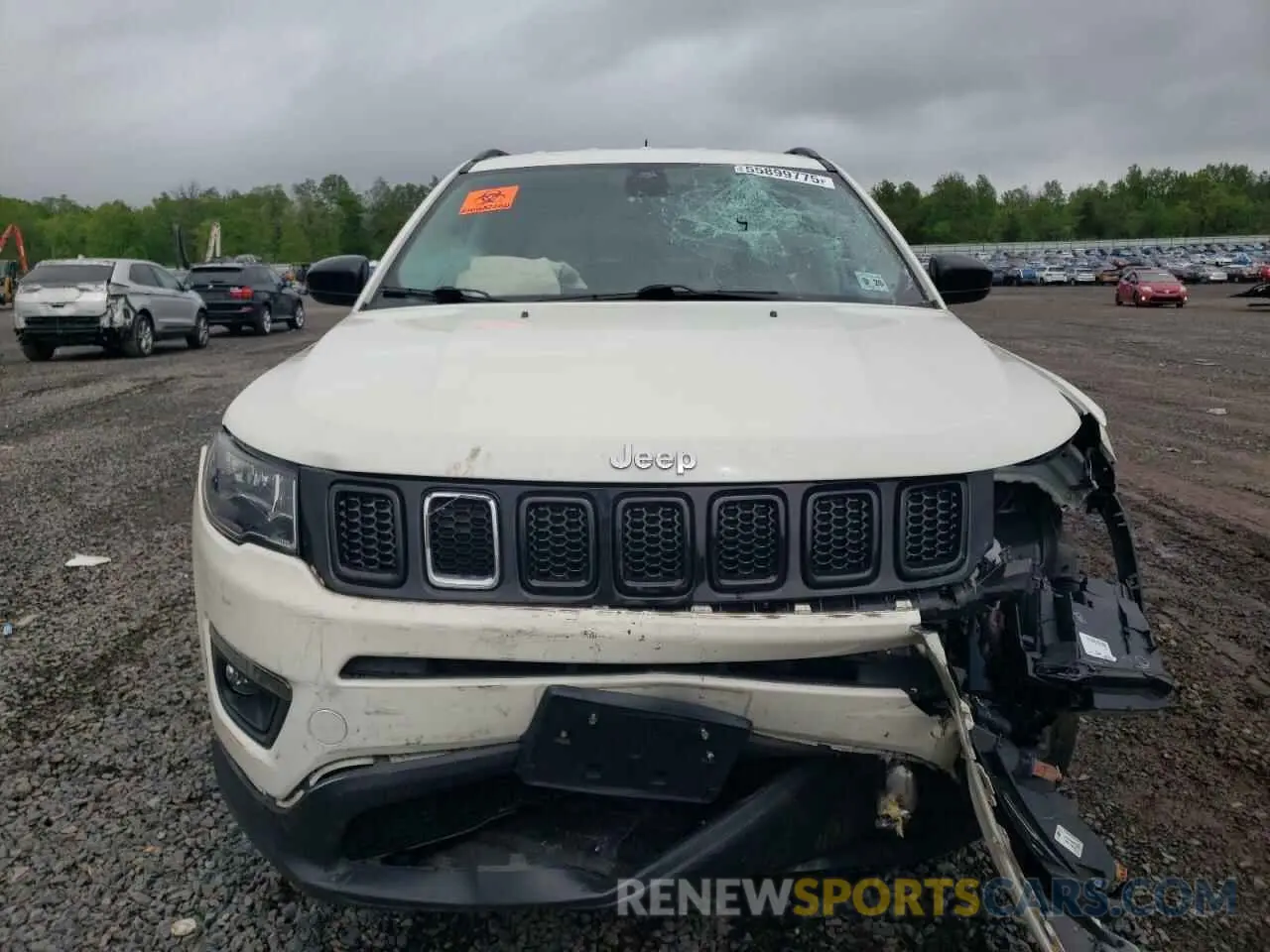5 Photograph of a damaged car 3C4NJDBB5MT539909 JEEP COMPASS 2021