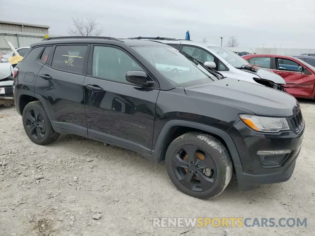 4 Фотография поврежденного автомобиля 3C4NJDBB5MT578600 JEEP COMPASS 2021