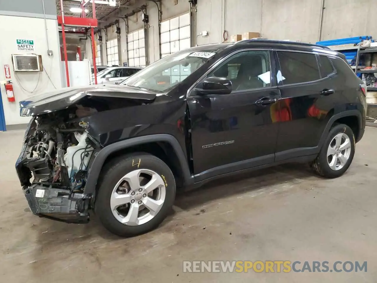 1 Фотография поврежденного автомобиля 3C4NJDBB5MT584560 JEEP COMPASS 2021