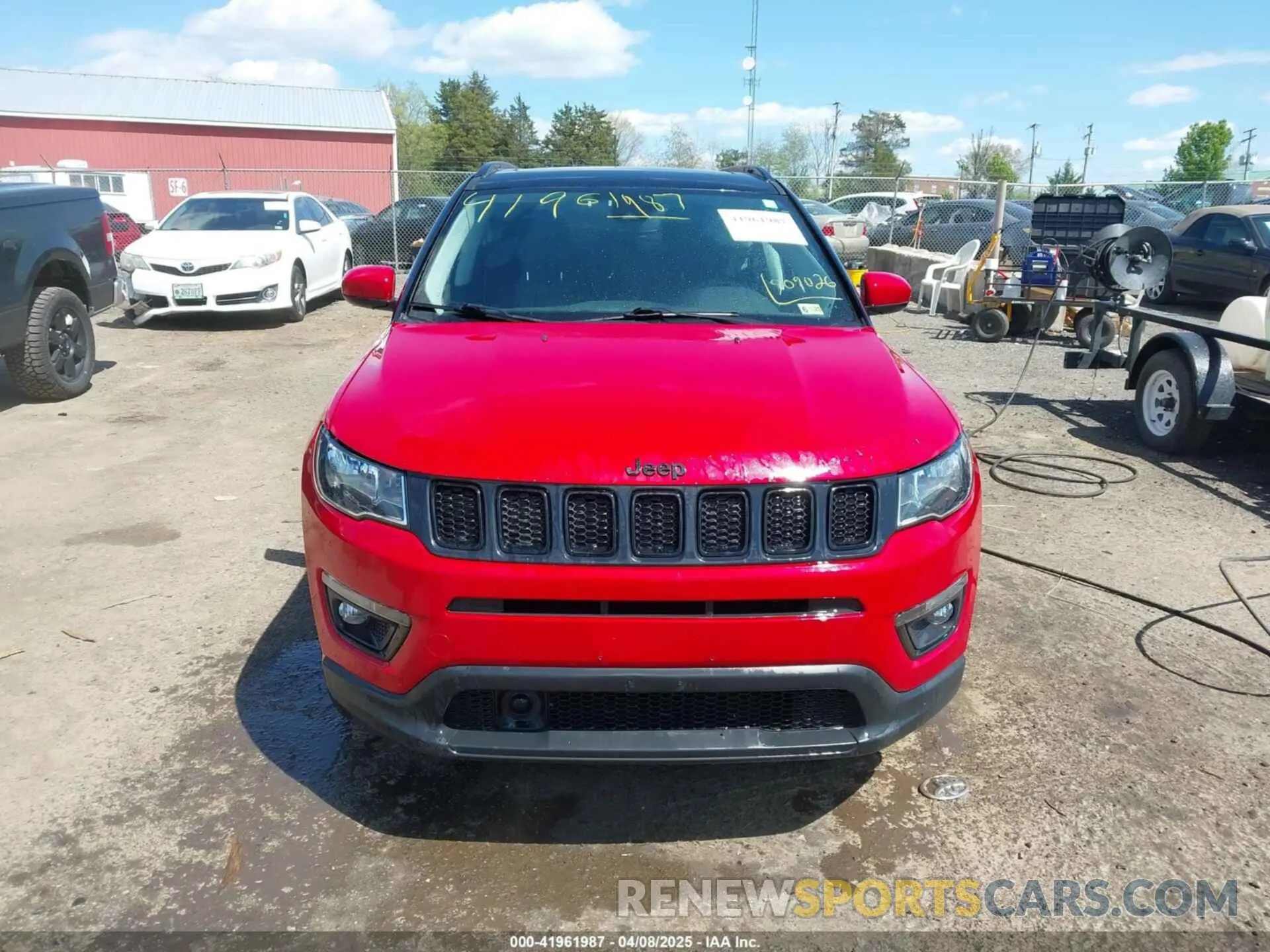 12 Photograph of a damaged car 3C4NJDBB6MT509026 JEEP COMPASS 2021