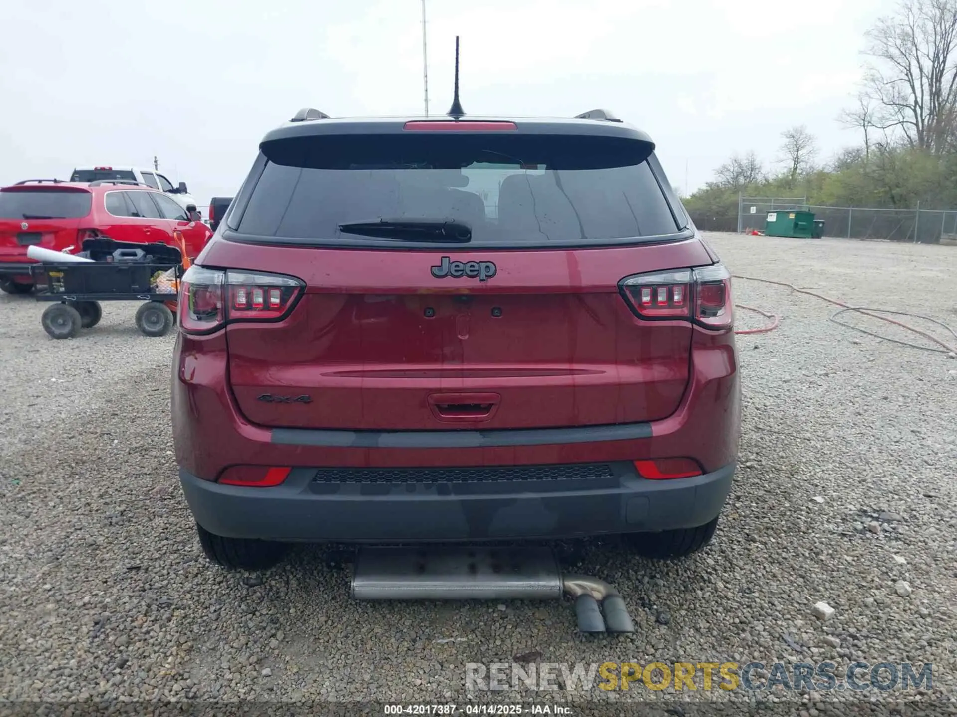 15 Фотография поврежденного автомобиля 3C4NJDBB6MT530958 JEEP COMPASS 2021
