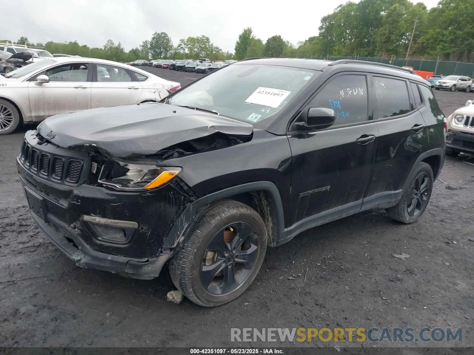 2 Photograph of a damaged car 3C4NJDBB6MT590092 JEEP COMPASS 2021
