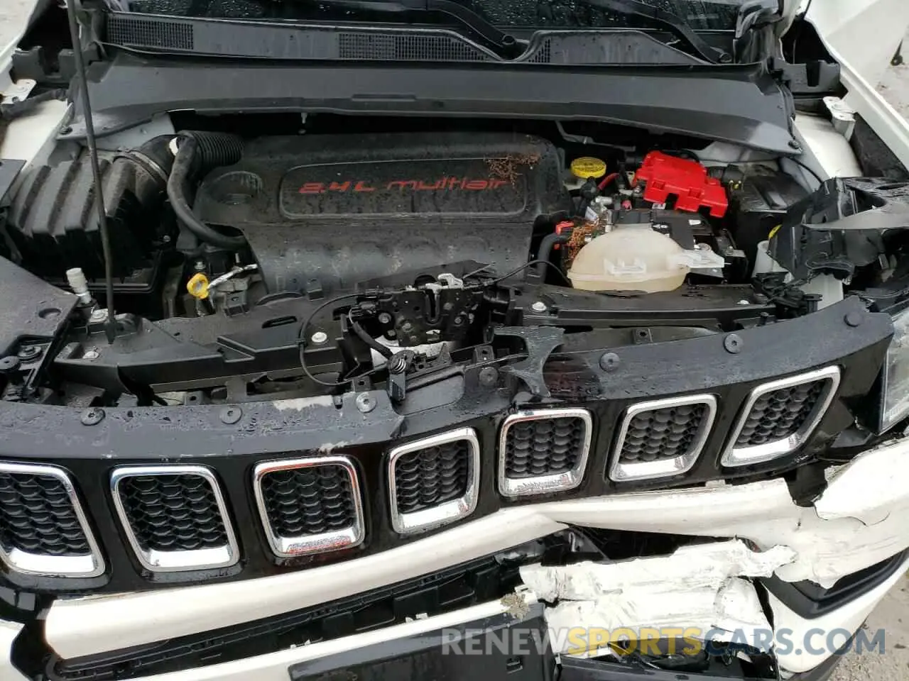 12 Photograph of a damaged car 3C4NJDBB7MT503266 JEEP COMPASS 2021